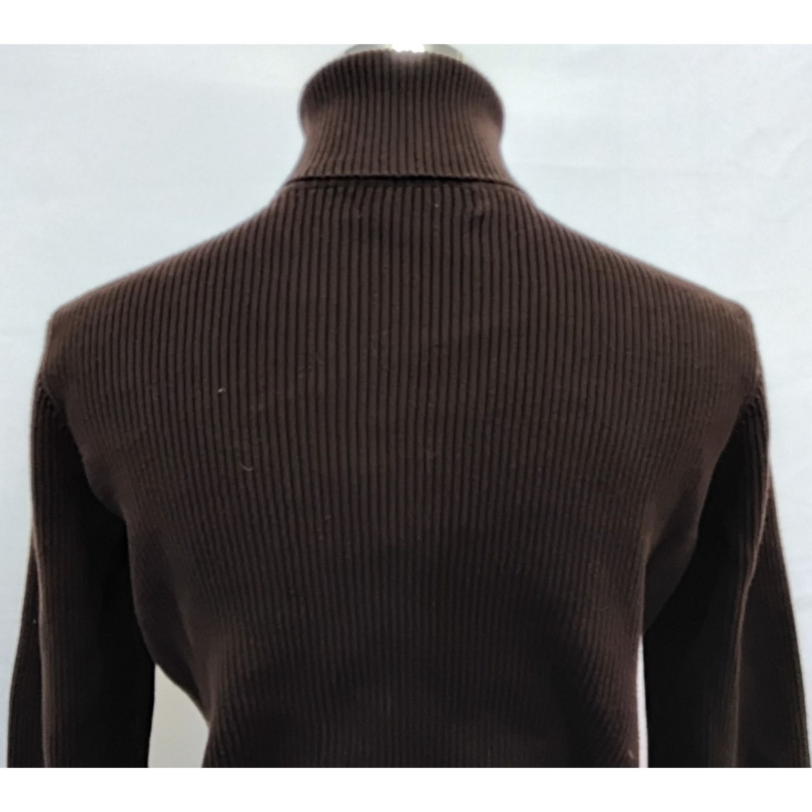 Lauren Ralph Lauren Lauren Ralph Lauren Turtle Neck Women's M Brown VTG Size M / US 6-8 / IT 42-44 - 6 Thumbnail