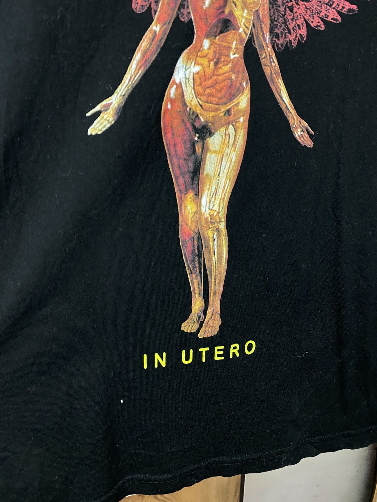 Nirvana 🪽T-Shirt Nirvana In Utero Angel Logo Tee🪽 Size US M / EU 48-50 / 2 - 3 Thumbnail