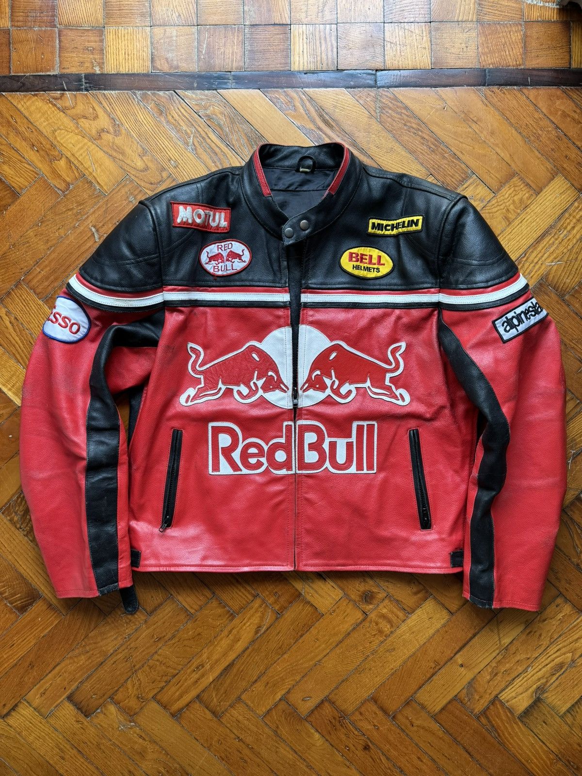 Red Bull Red Bull Racing red/black leather jacket size XL Size US XXL / EU 58 / 5 - 23 Thumbnail