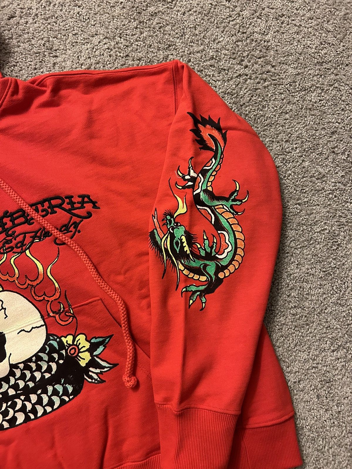 Ed Hardy Ed Hardy X Siberia Hills Hoodie Red Size Medium Size US M / EU 48-50 / 2 - 5 Thumbnail