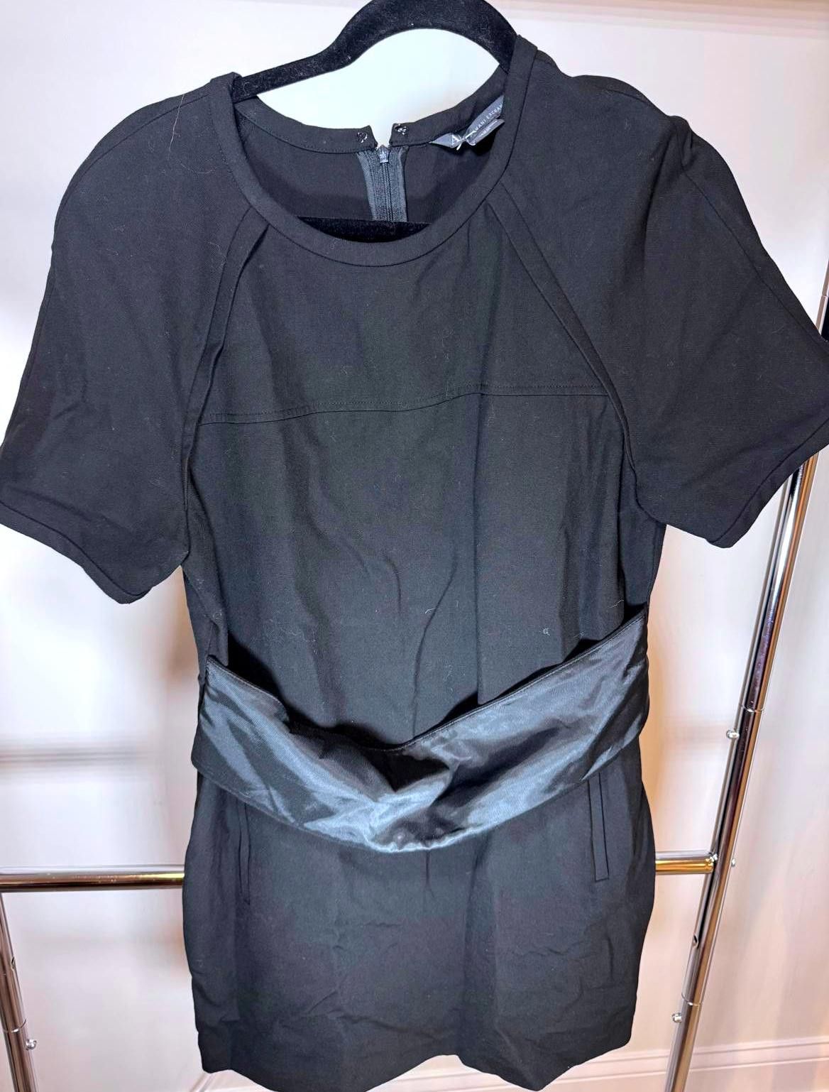 Armani Exchange Armani Exchange Women's Casual Dress - Black Size M / US 6-8 / IT 42-44 - 1 Thumbnail