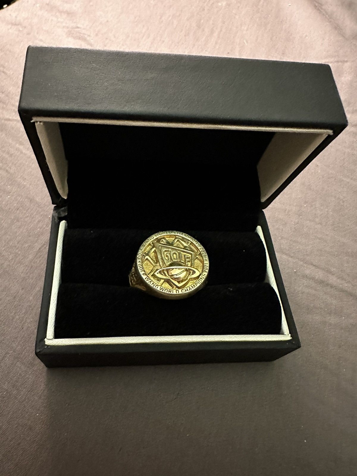 Golf Wang × Odd Future × Tyler The Creator Golfwang 18k Gold