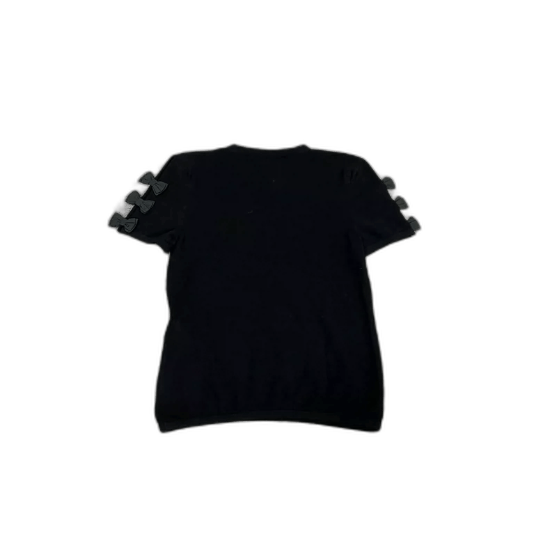 Gucci Gucci Knit Short Sleeve Top with Bow Size M / US 6-8 / IT 42-44 - 1 Thumbnail