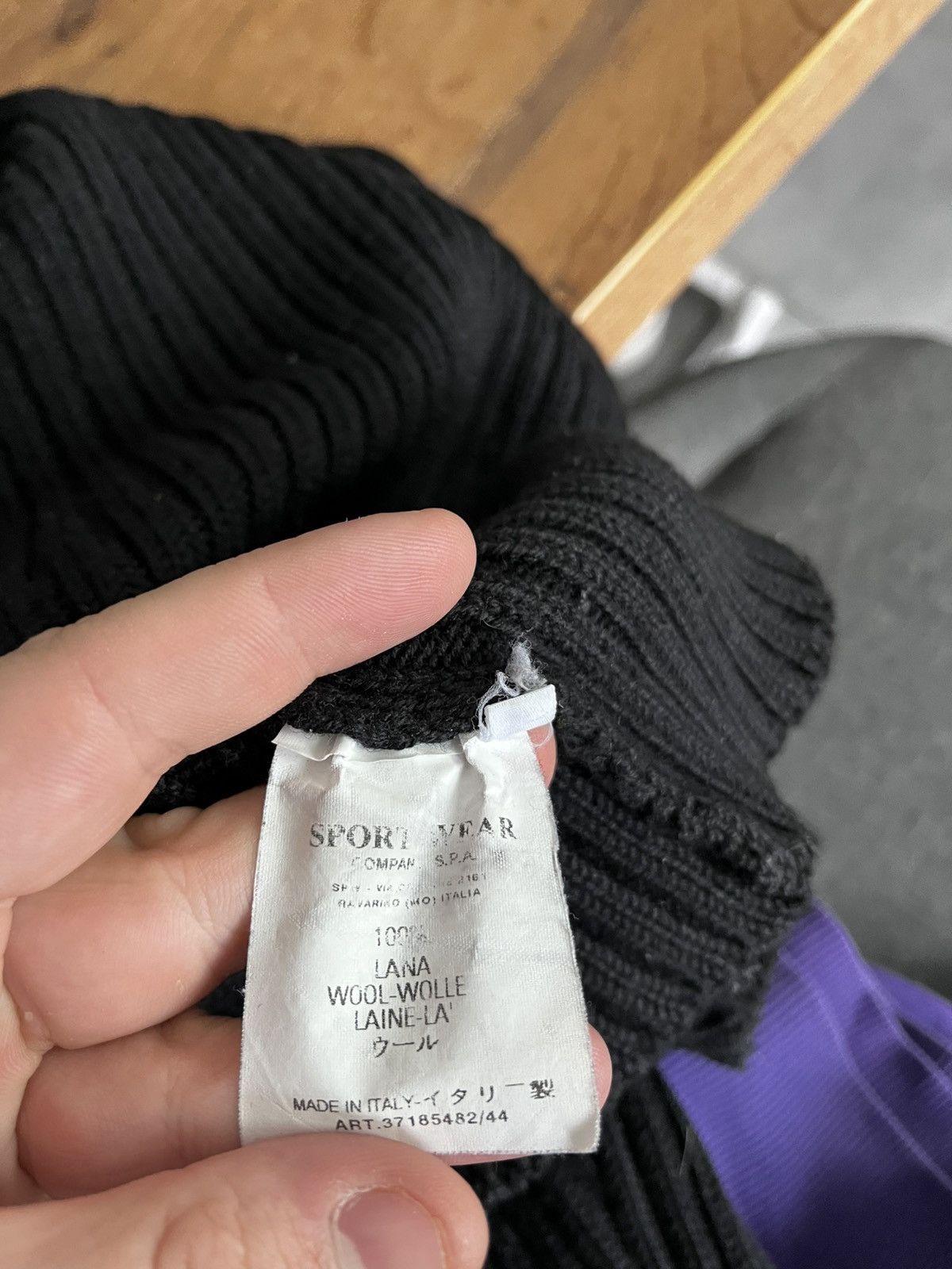 C.P. Company C.P Company XL Golf wool black Size US XL / EU 56 / 4 - 5 Thumbnail