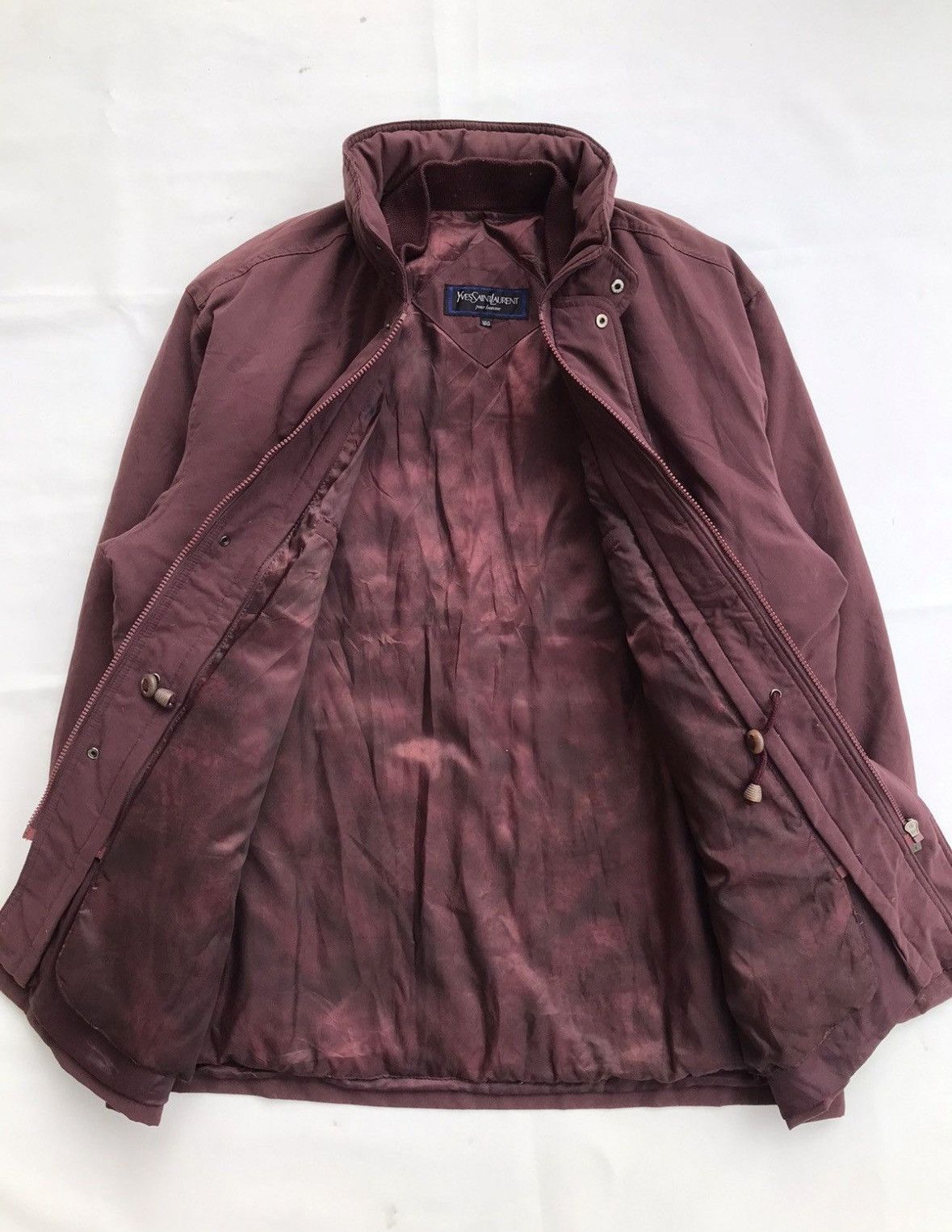 Yves Saint Laurent RARE COLOUR YVES SAINT LAURENT PARKA JACKET x YSL HOODIE Size US XXL / EU 58 / 5 - 1 Thumbnail