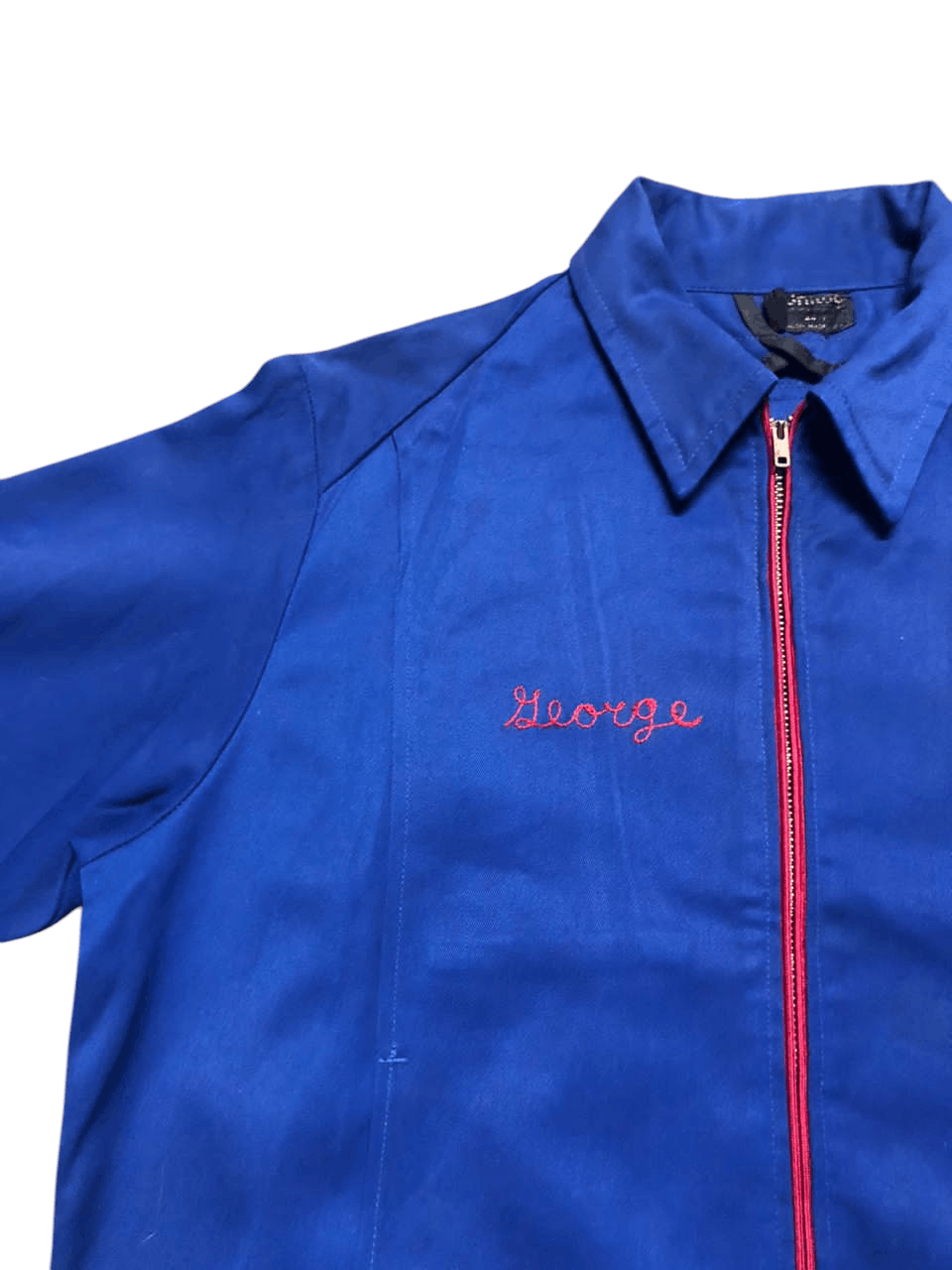 1620 Workwear Vintage 80s Workers Jacket Zipper Talon Missing Lining Size US L / EU 52-54 / 3 - 6 Thumbnail