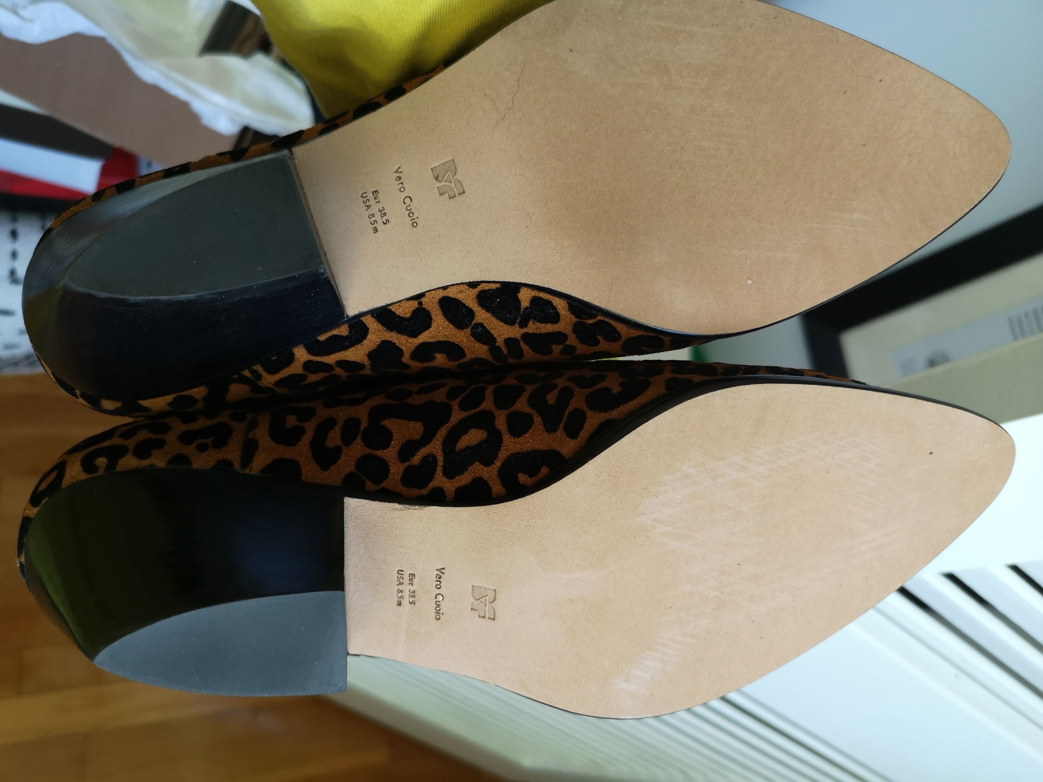 Diane von Furstenberg DIANE VON FURSTENBERG Nadie Leopard Suede Chelsea Booties Size US 8.5 / IT 38.5 - 3 Thumbnail