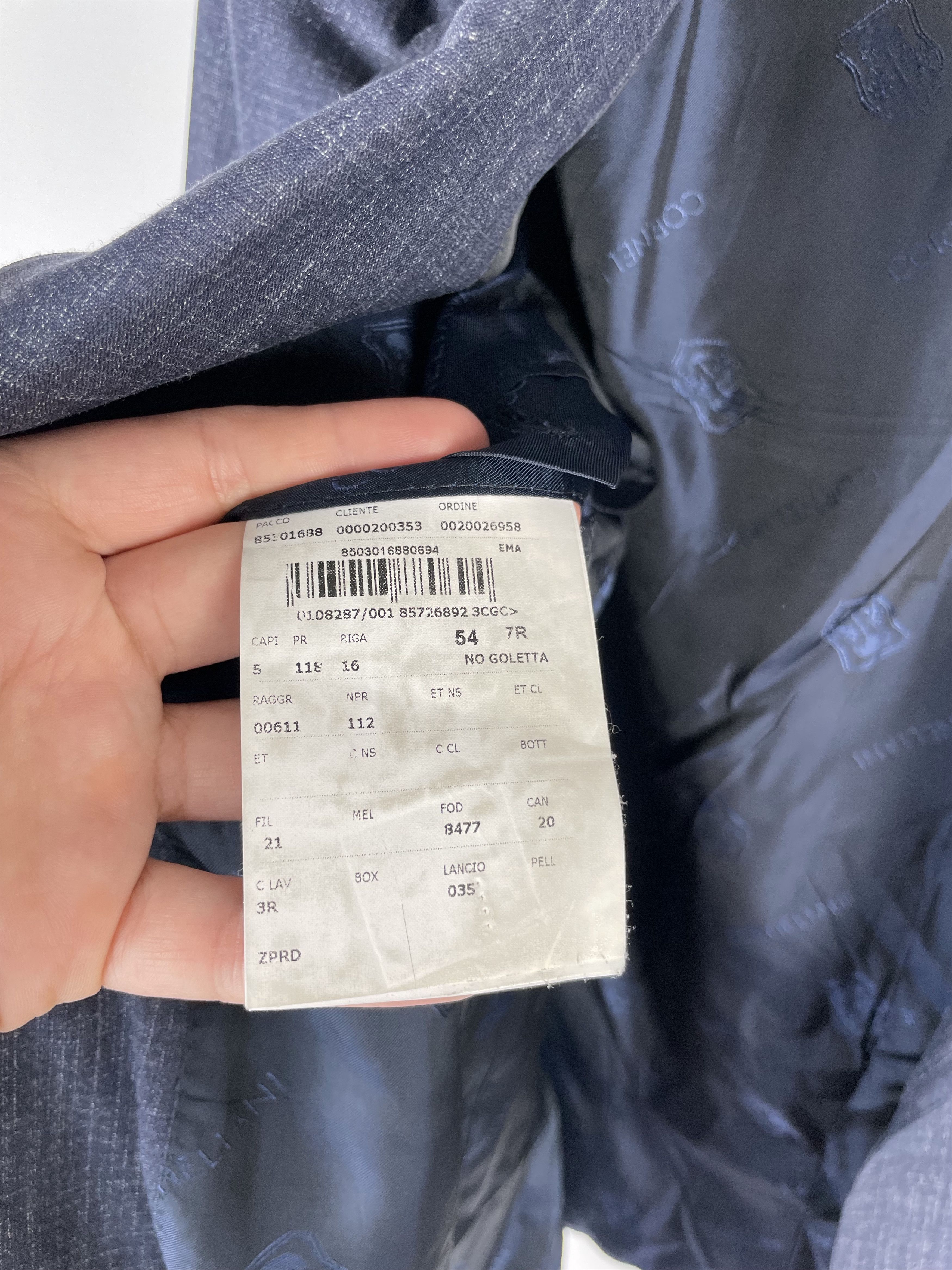 Corneliani Corneliani Suit Size 54L - 5 Thumbnail