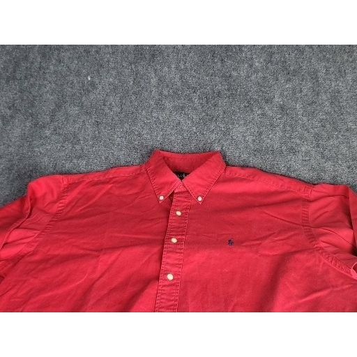 Polo Ralph Lauren Polo Ralph Lauren Blaire Button Up Shirt Men Sz XL Red Colla Size US XL / EU 56 / 4 - 2 Thumbnail