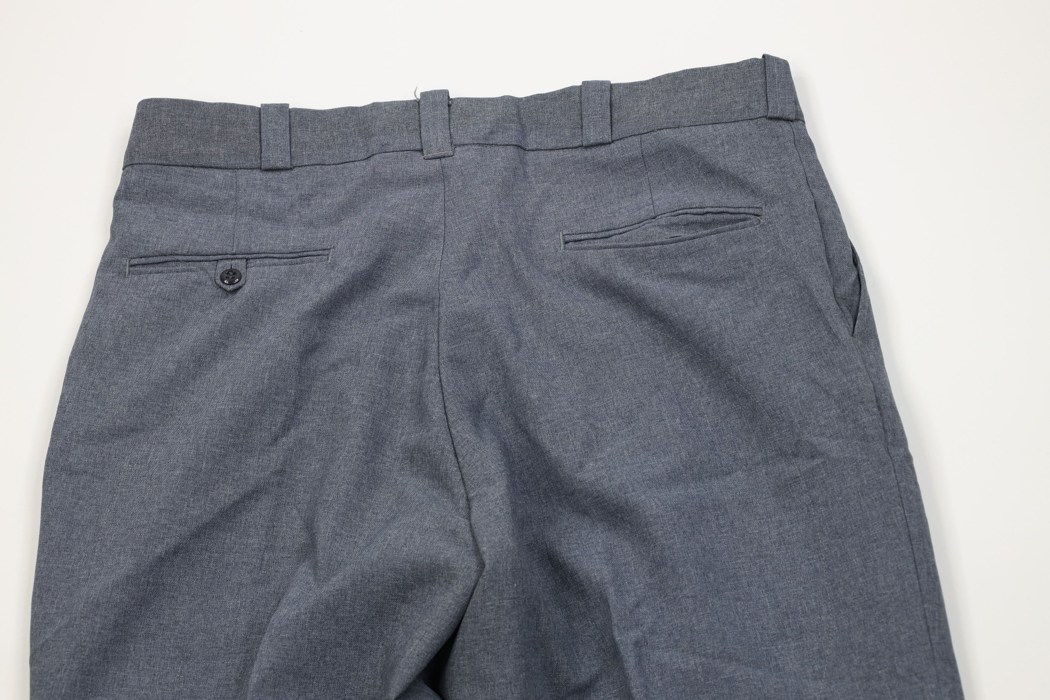 Vintage Vintage 90s Streetwear Knit Flared Wide Leg Chino Pants USA Size US 38 / EU 54 - 9 Thumbnail