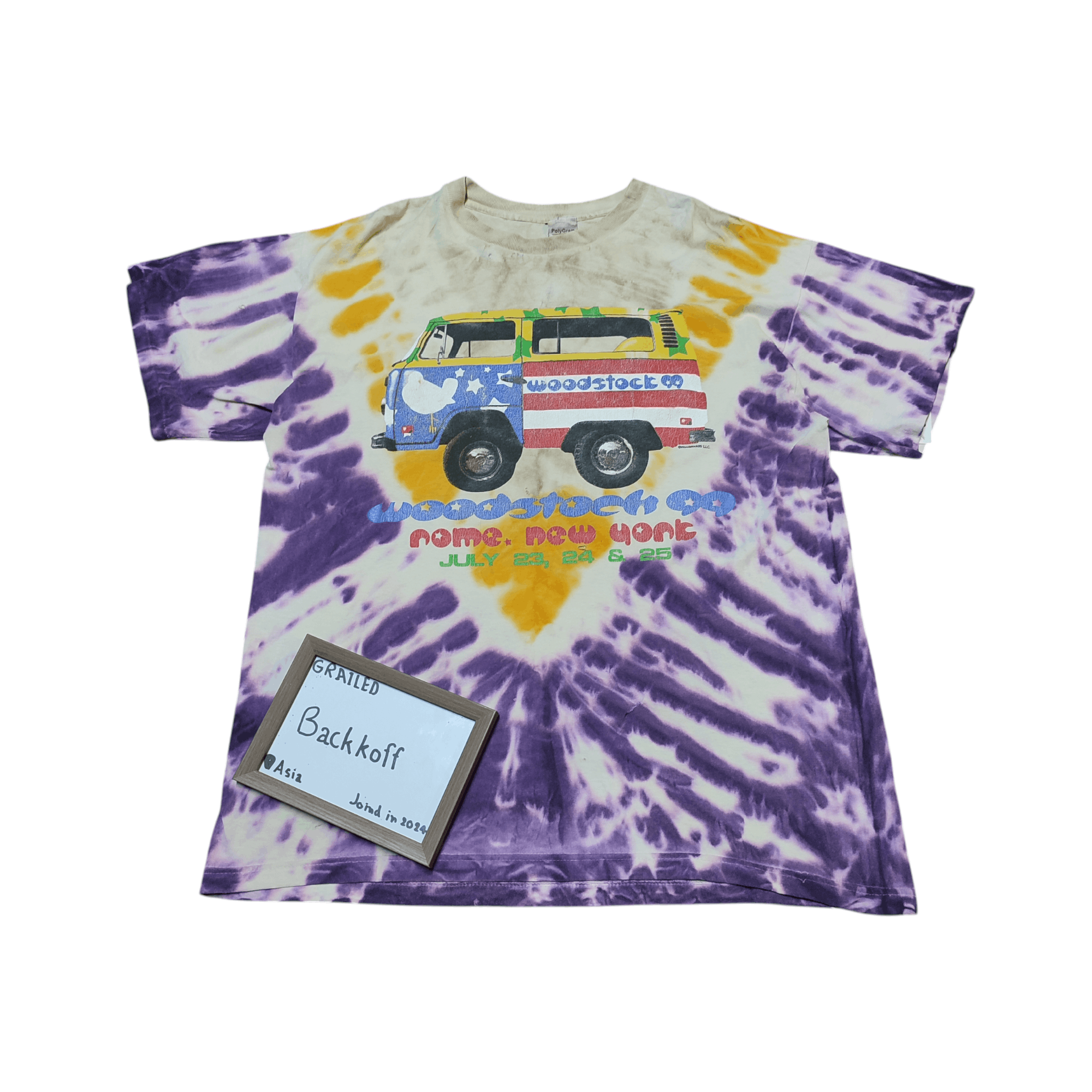Liquid Blue × Vintage Vintage 1999 Woodstock Festival 99 T-shirt Size US XL / EU 56 / 4 - 1 Thumbnail