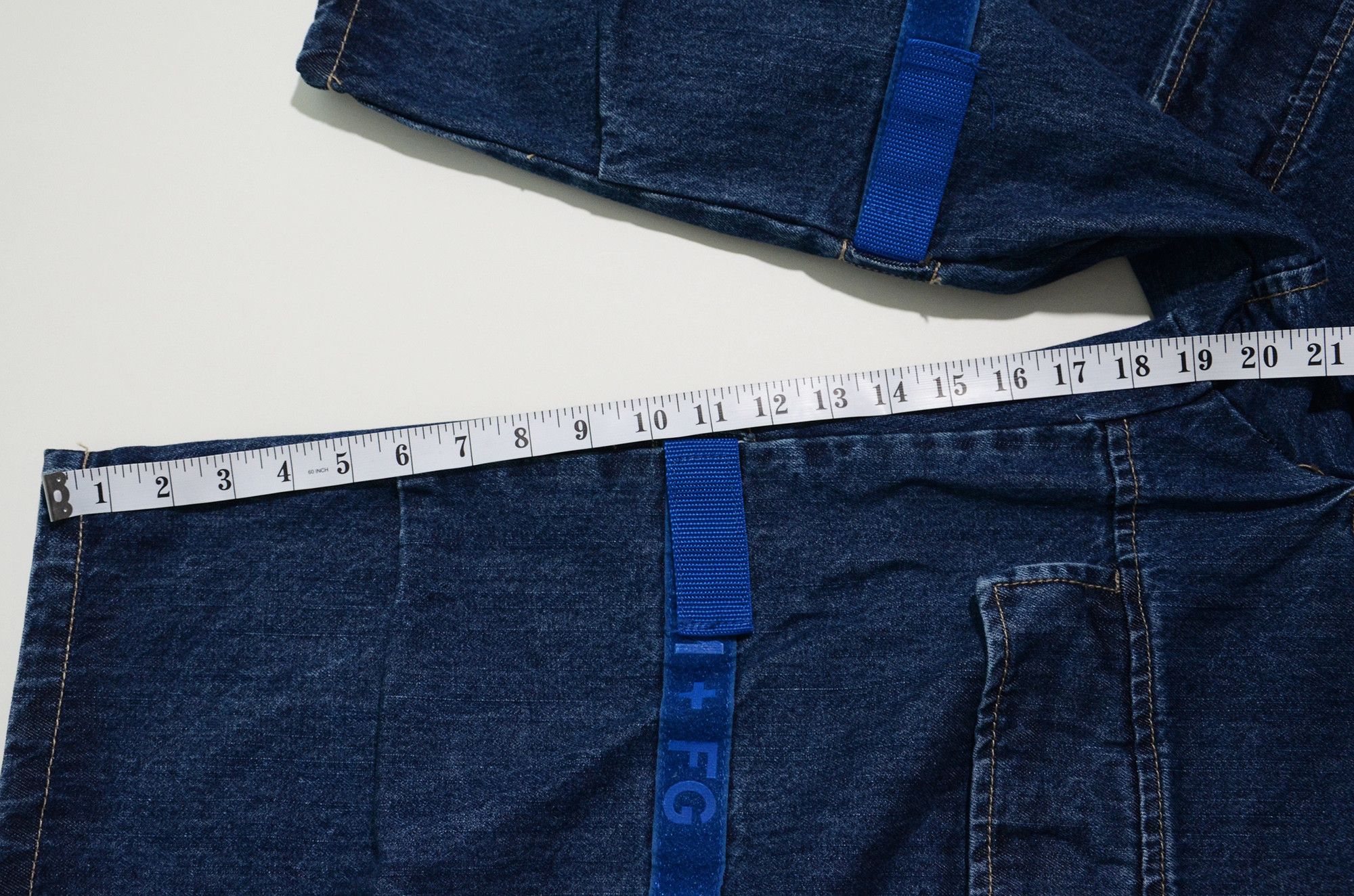 Marithe + Francois Girbaud M+FG Long Denim Shorts W32 Y2K Hip Hop 2006 Rare Craft Size US 32 / EU 48 - 13 Thumbnail