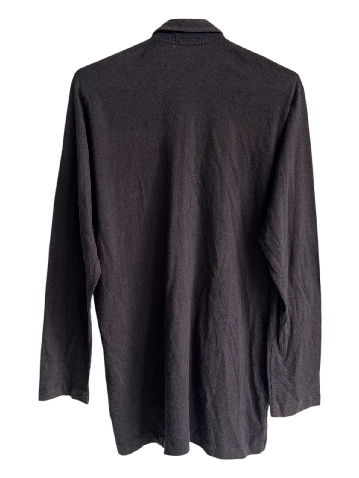 Yohji Yamamoto Vintage 1990s Yohji Yamamoto Hidden Button Up Overshirt Size US L / EU 52-54 / 3 - 2 Thumbnail