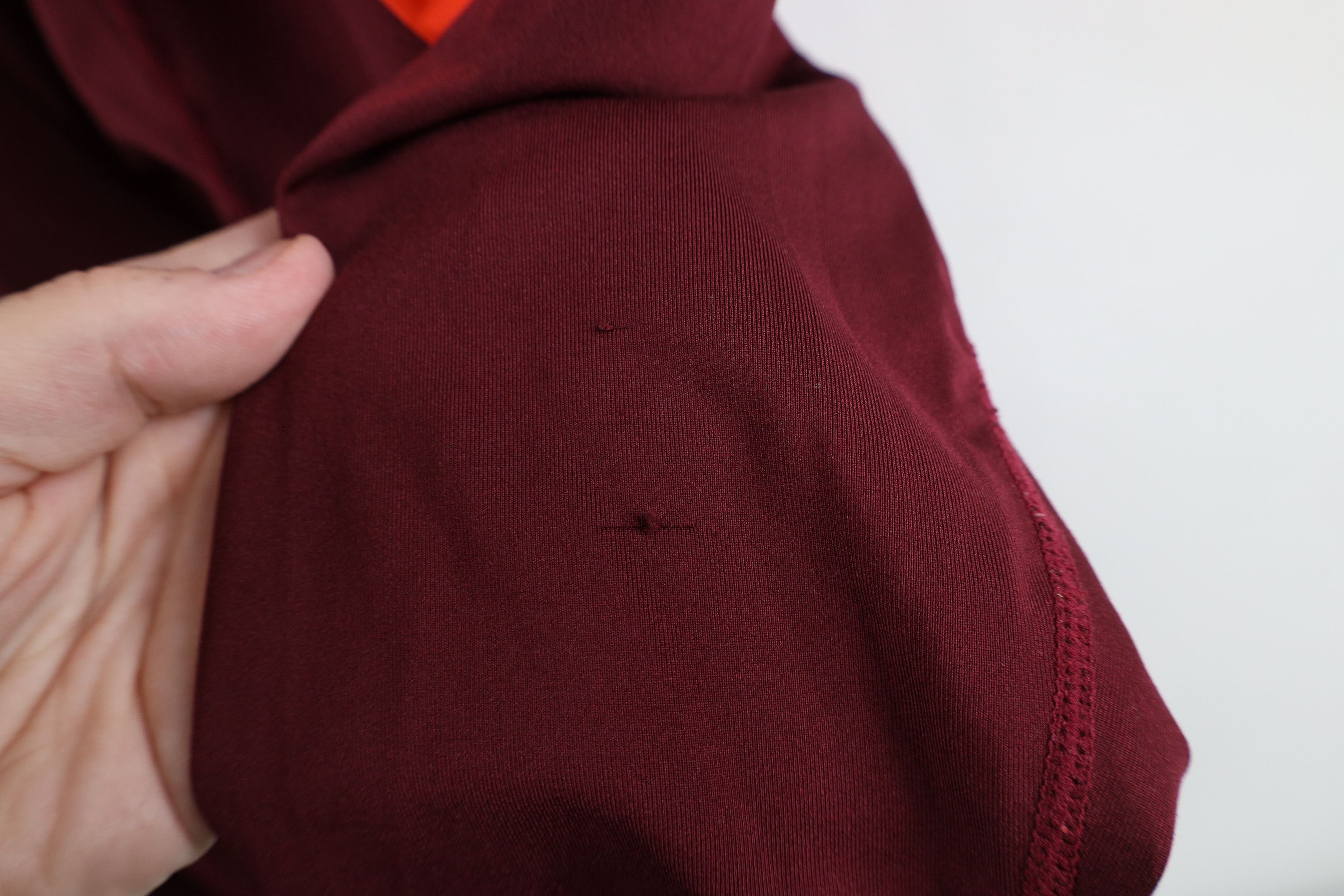 Nike × Vintage Vintage Nike Pro Training Gym Long Sleeve T-Shirt Red Size US XXL / EU 58 / 5 - 9 Thumbnail