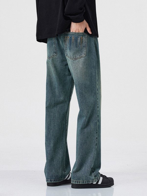Vintage American high street straight leg Cleanfit flared jeans Size US 32 / EU 48 - 4 Thumbnail