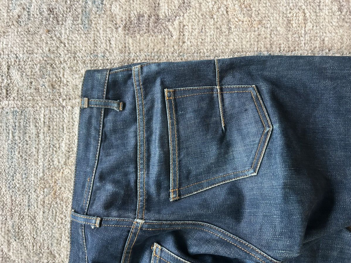 Dior dior homme ss04 indigo dyed raw denim Size US 26 / EU 42 - 7 Thumbnail