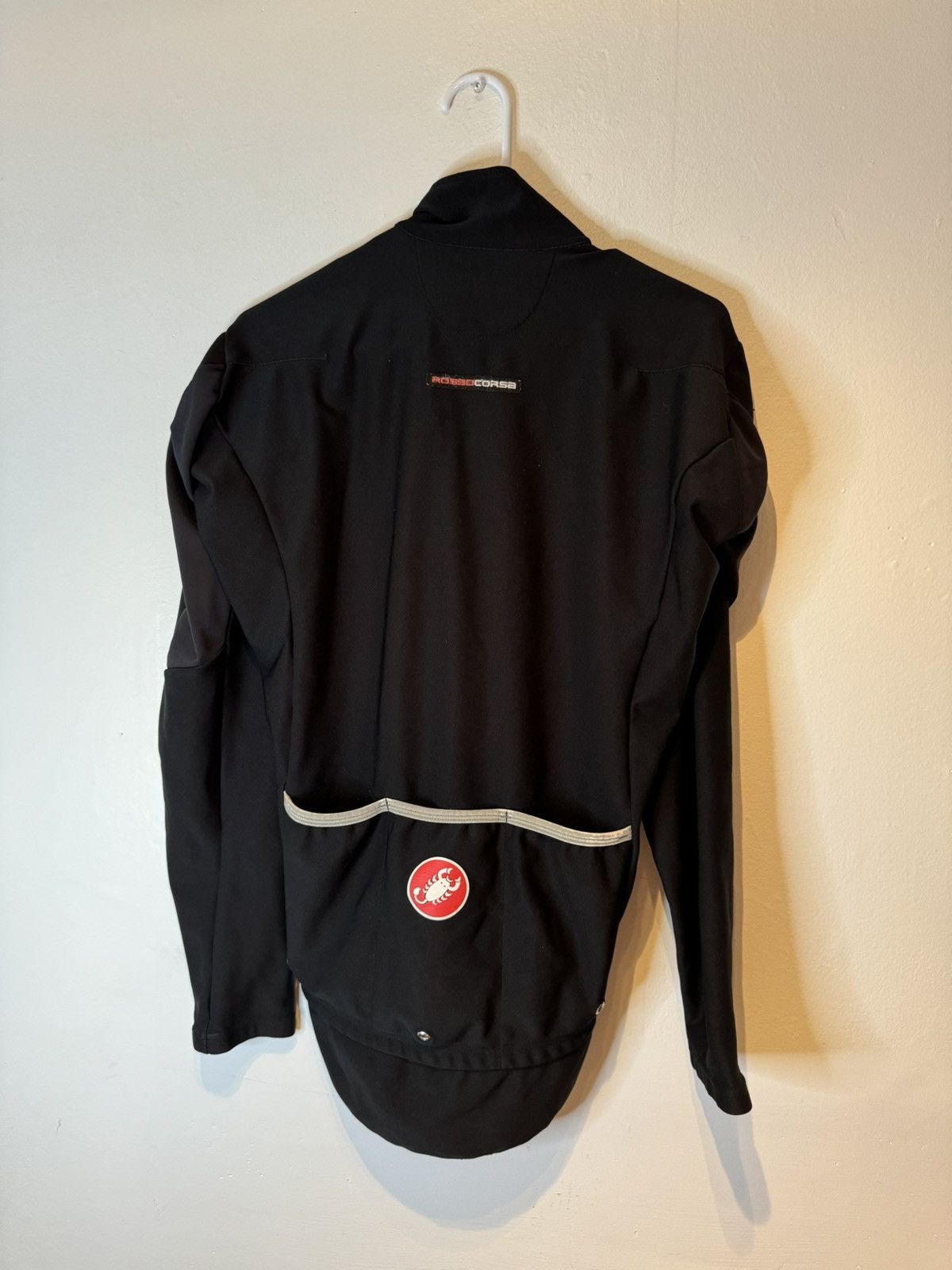 Other Castelli Mens Winter Cycling Jacket Size L Black Size US L / EU 52-54 / 3 - 6 Thumbnail