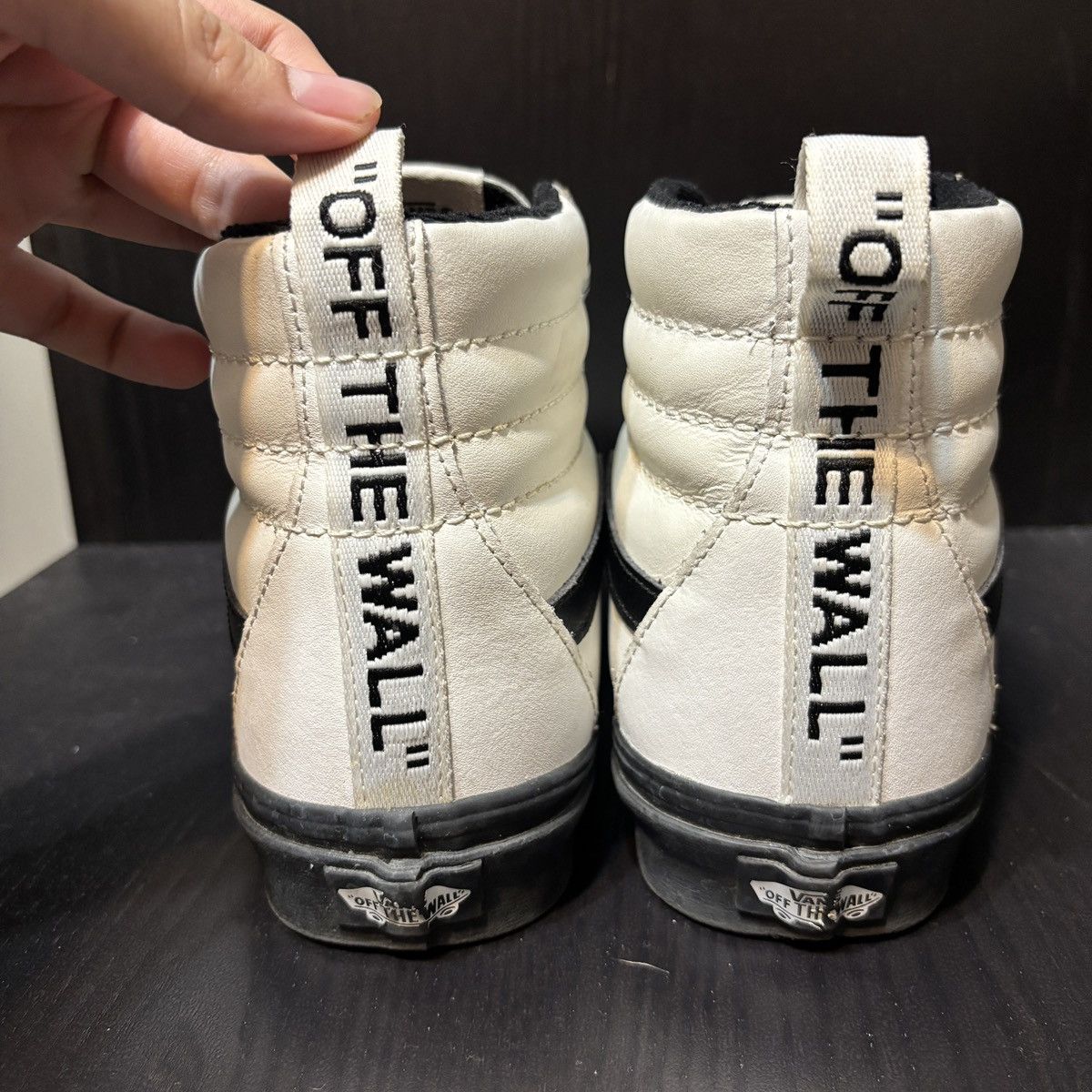 Vans Vans Vault Old Skool LX hightop white leather Size US 9 / EU 42 - 4 Thumbnail
