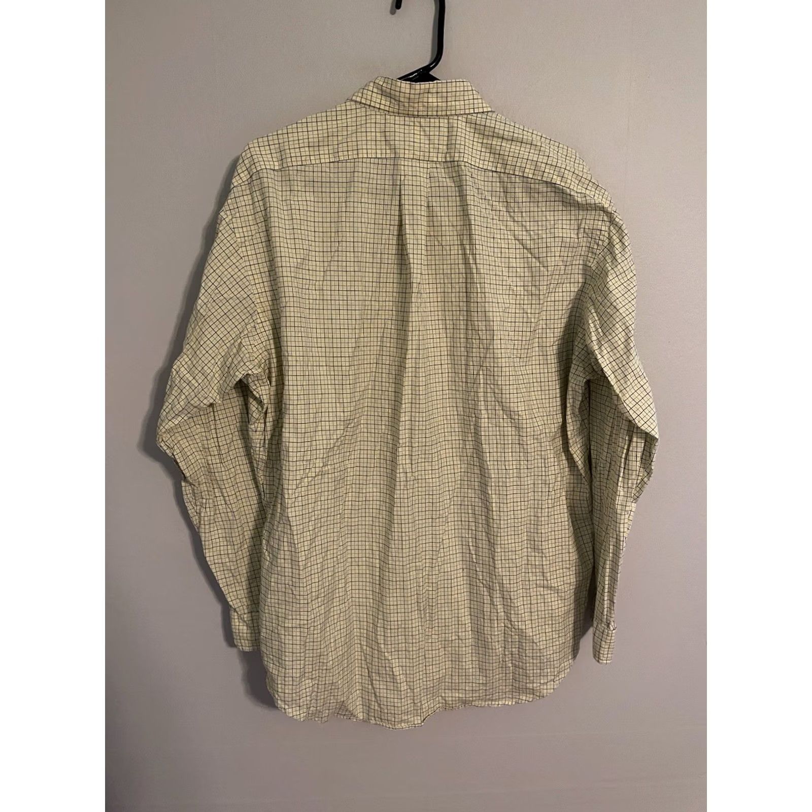 Polo Ralph Lauren Polo Ralph Lauren Yellow Check Shirt Adult Large Size US L / EU 52-54 / 3 - 4 Thumbnail