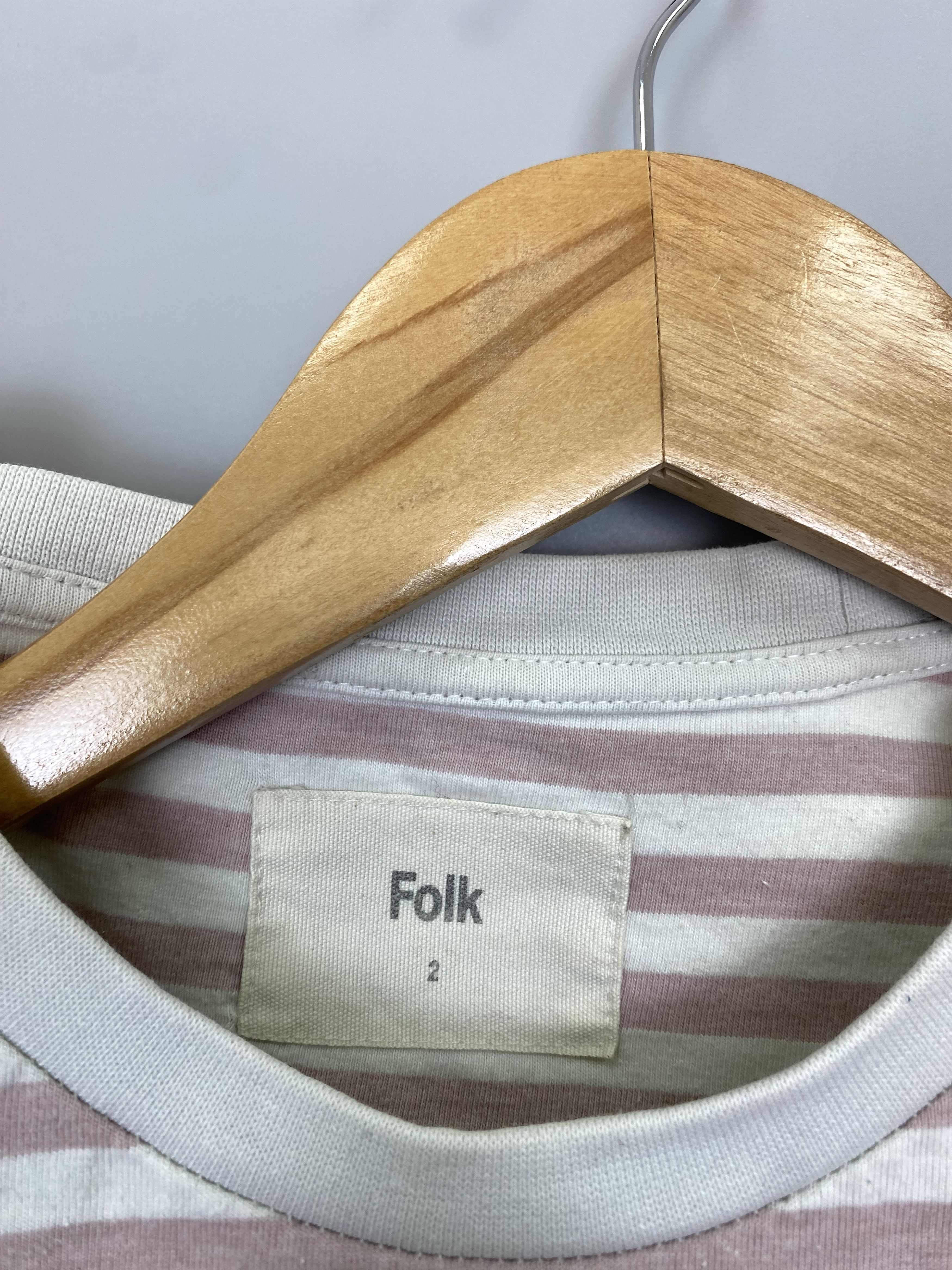 Folk FOLK Striped Casual Tee Size US M / EU 48-50 / 2 - 5 Thumbnail