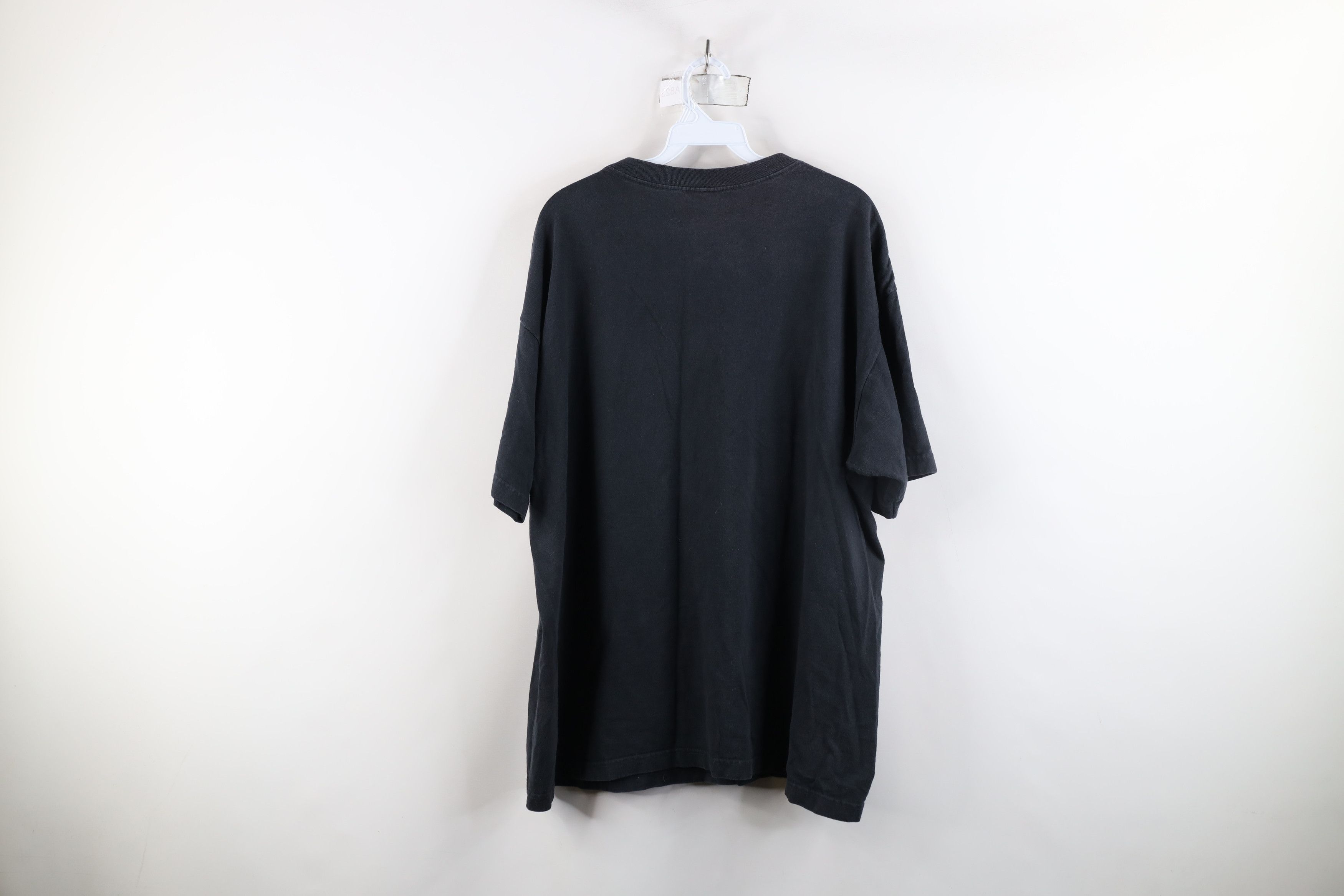 Vintage Vintage 90s Awake Aware Aveda Shampoo T-Shirt Black USA Size XL / US 12-14 / IT 48-50 - 12 Thumbnail