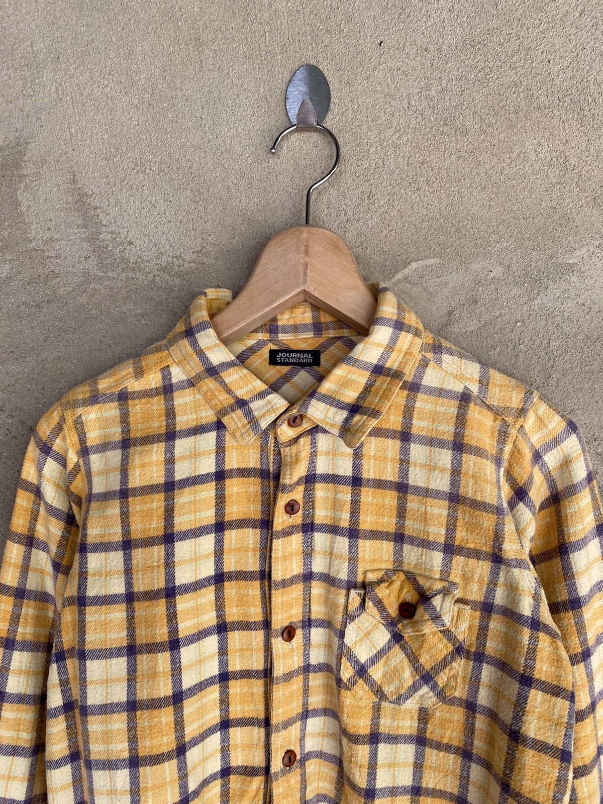 Journal Standard Vintage Journal Standard Plaid Tartan Flannel Shirt Size US XS / EU 42 / 0 - 3 Thumbnail