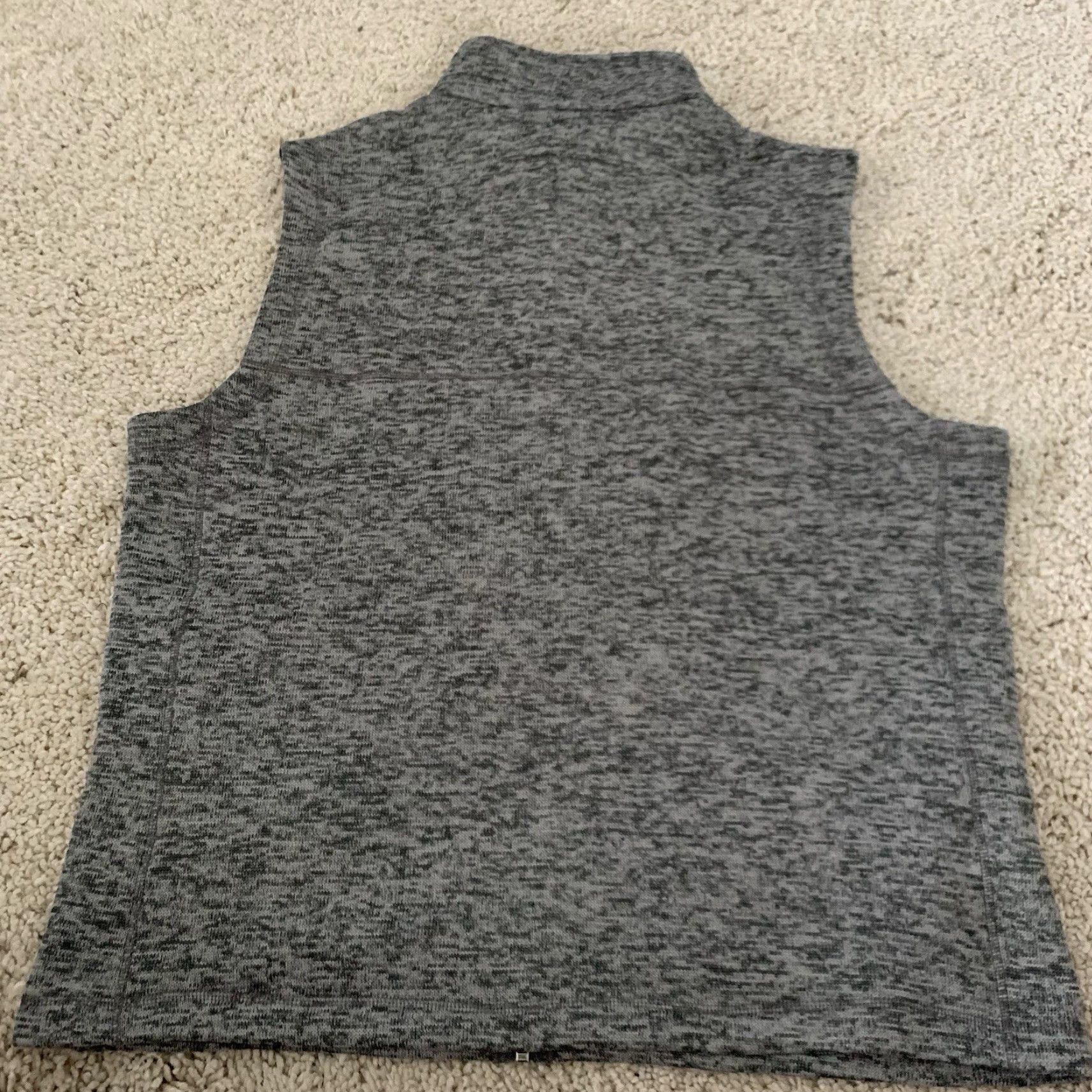 Lands' End Lands' End Vest Men Large 42-44 Gray Full Zip Pockets Fleece Knit Oeko-Tex Size US L / EU 52-54 / 3 - 3 Thumbnail