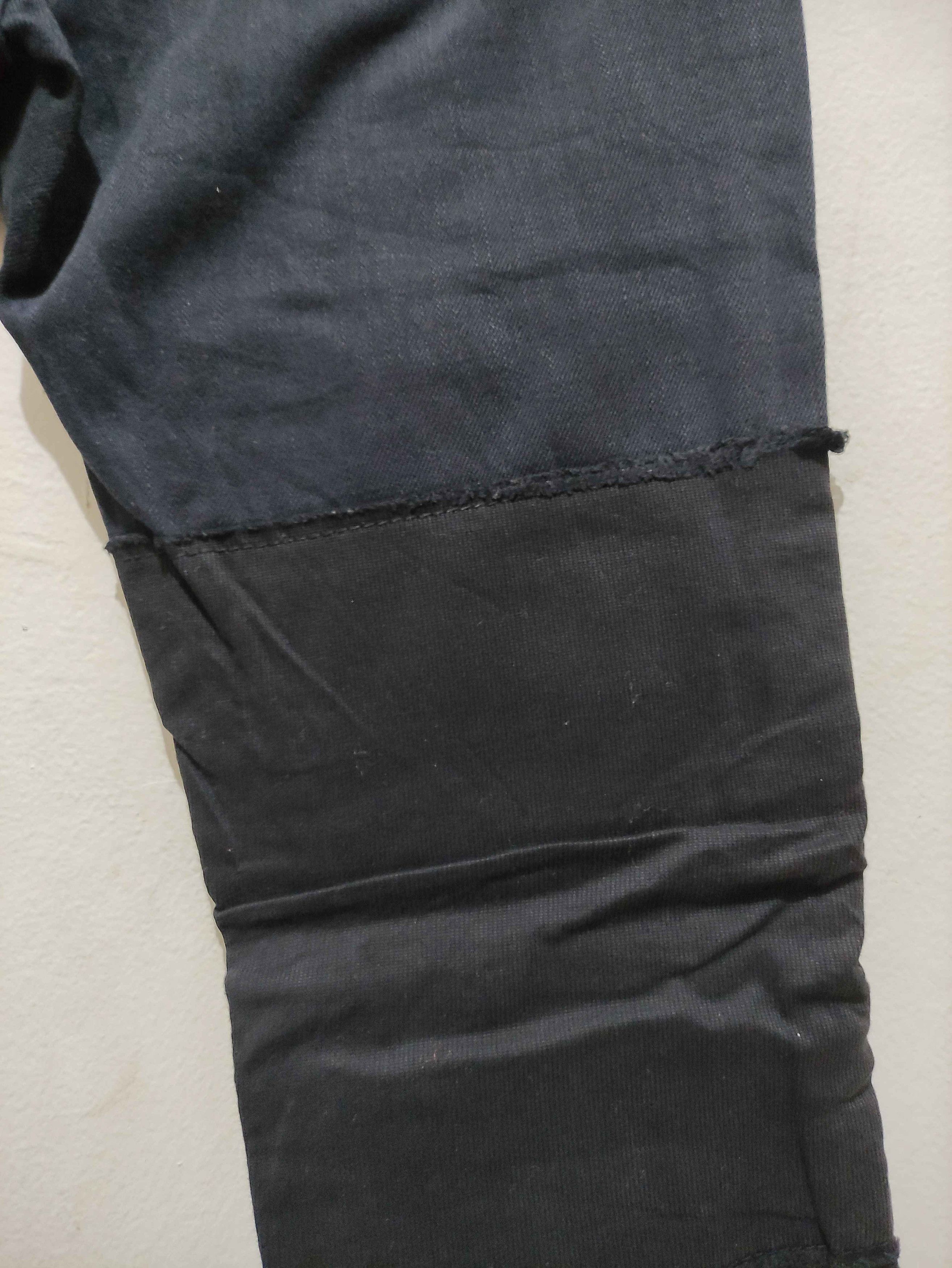 NANO universe Nano Universe Japanese Boro Patchwork Wash Distressed Denim Size US 31 - 14 Thumbnail