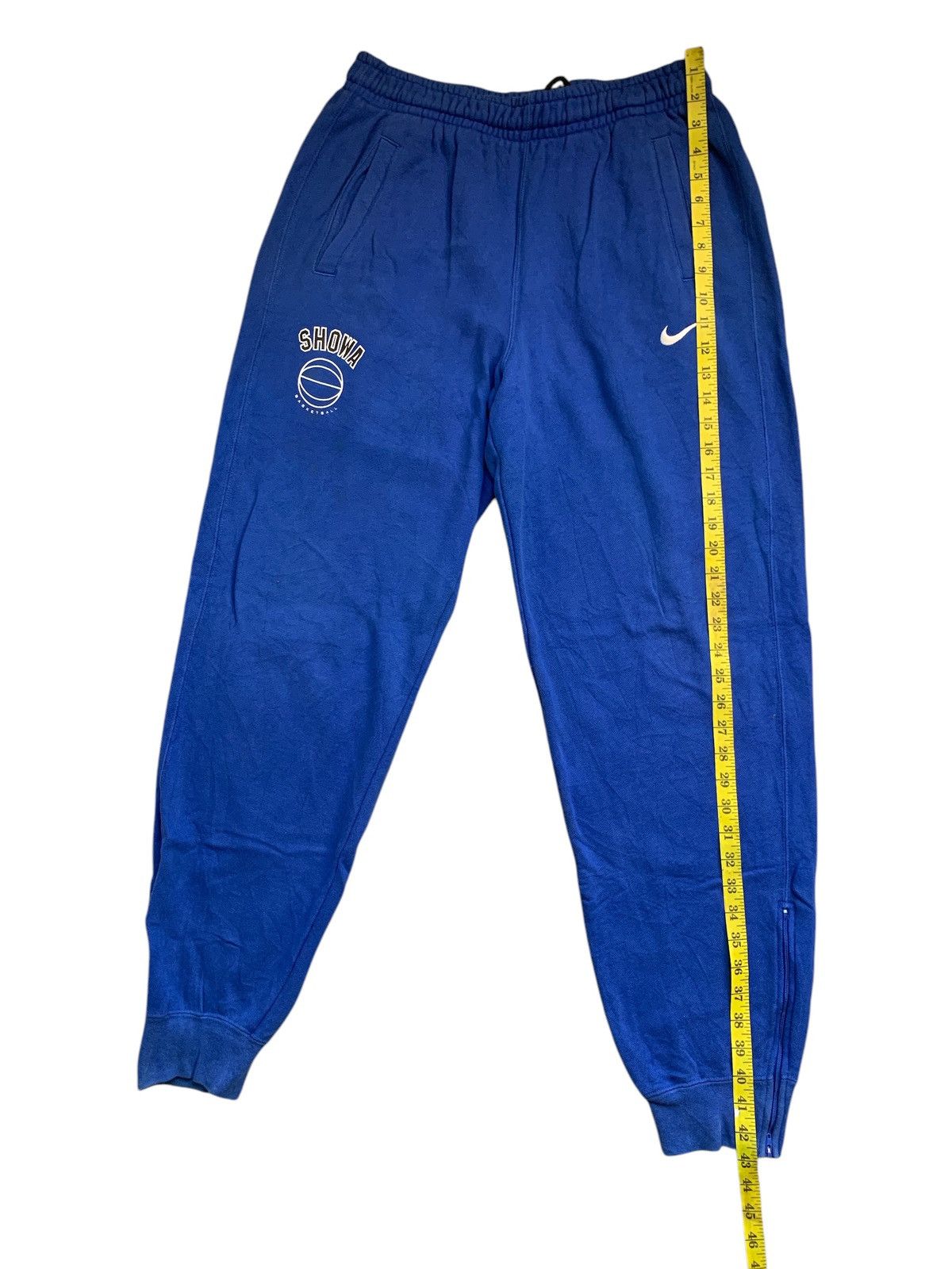 Nike × Vintage Rare Design Vintage Nike Showa Basketball Jogger pants Size US 30 / EU 46 - 13 Thumbnail