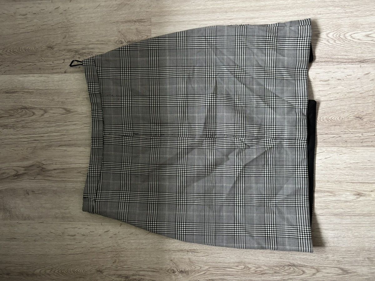 Stella McCartney Stella McCartney Houndstooth Plaid Wool Skirt Front Slit 40 Size 27" / US 4 / IT 40 - 15 Thumbnail