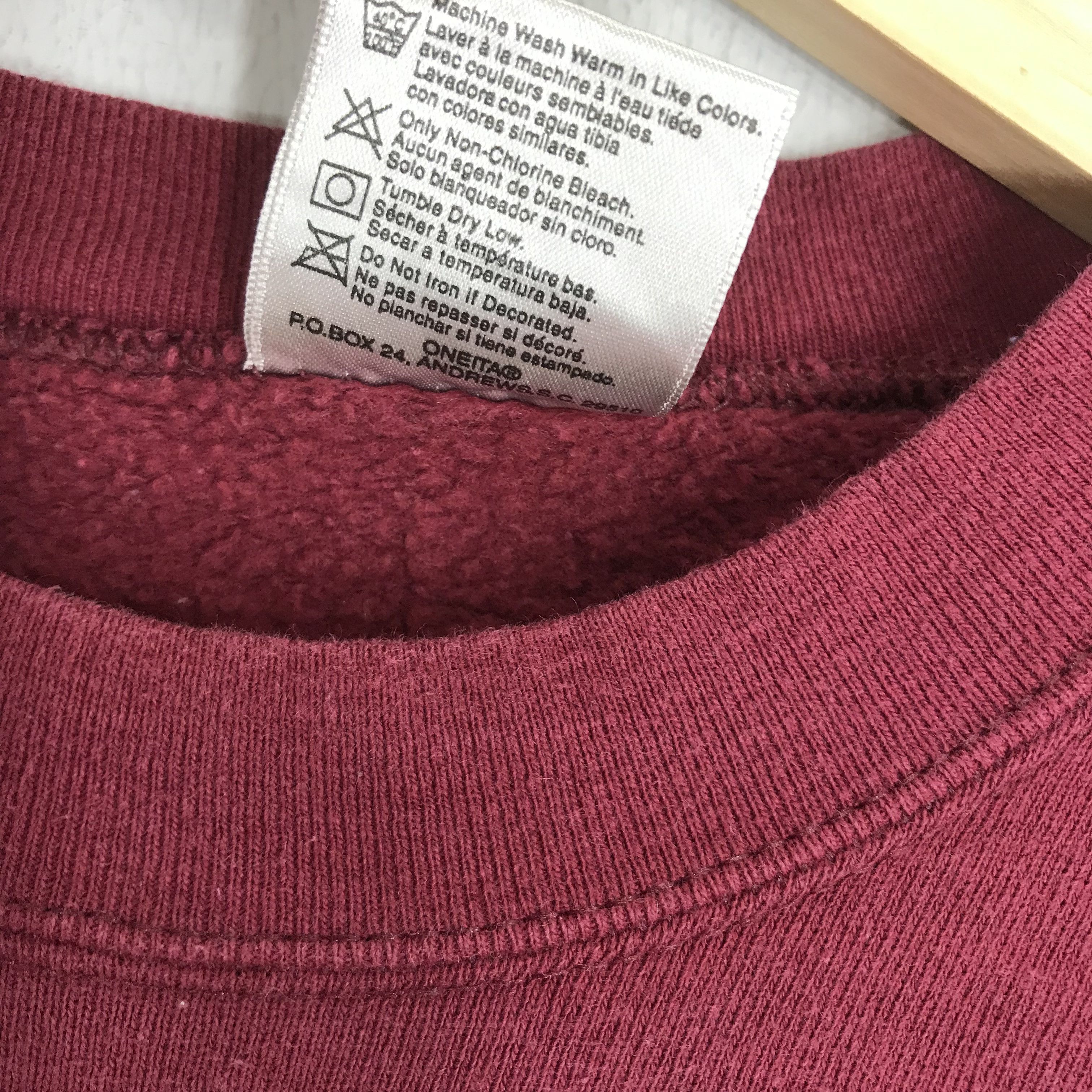 LOWA Vintage 90s Iowa Sweatshirt - 186 Size US M / EU 48-50 / 2 - 7 Thumbnail