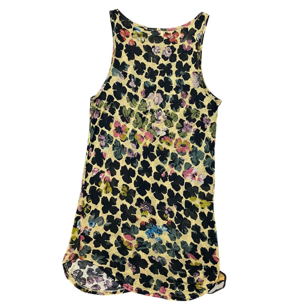 Dries Van Noten Dries Van Noten SS14 Floral Dress Asymmetric Hem Size S / US 4 / IT 40 - 10 Thumbnail