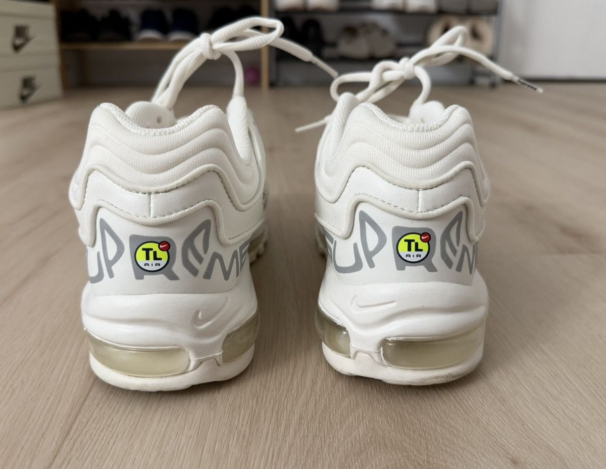 Nike × Supreme Supreme x Nike Air Max 98 TL White Size US 10 / EU 43 - 4 Thumbnail