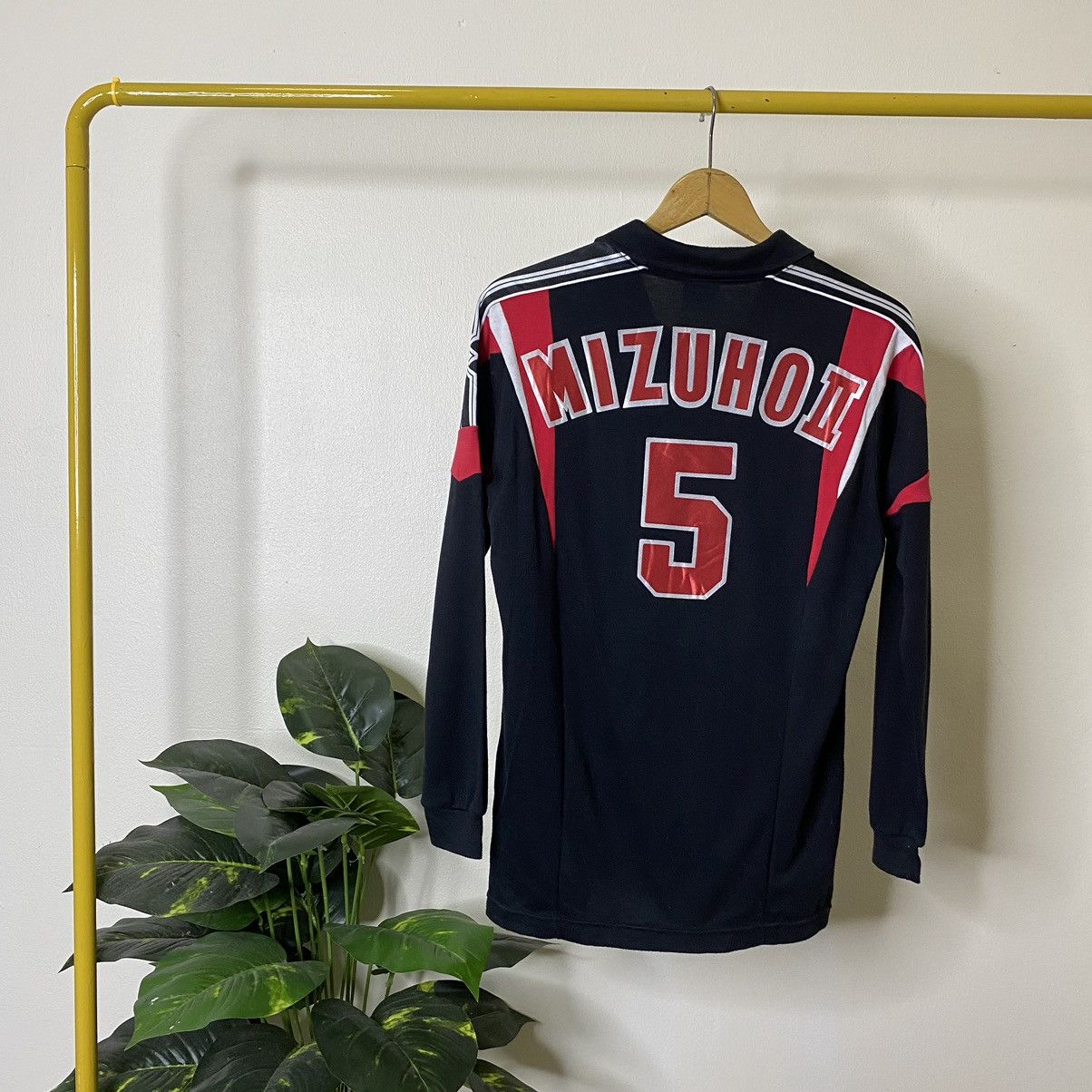 Mizuno × Vintage Vintage 1990s Mizuno Collar Sharp LS Polo Tee Size US S / EU 44-46 / 1 - 6 Thumbnail