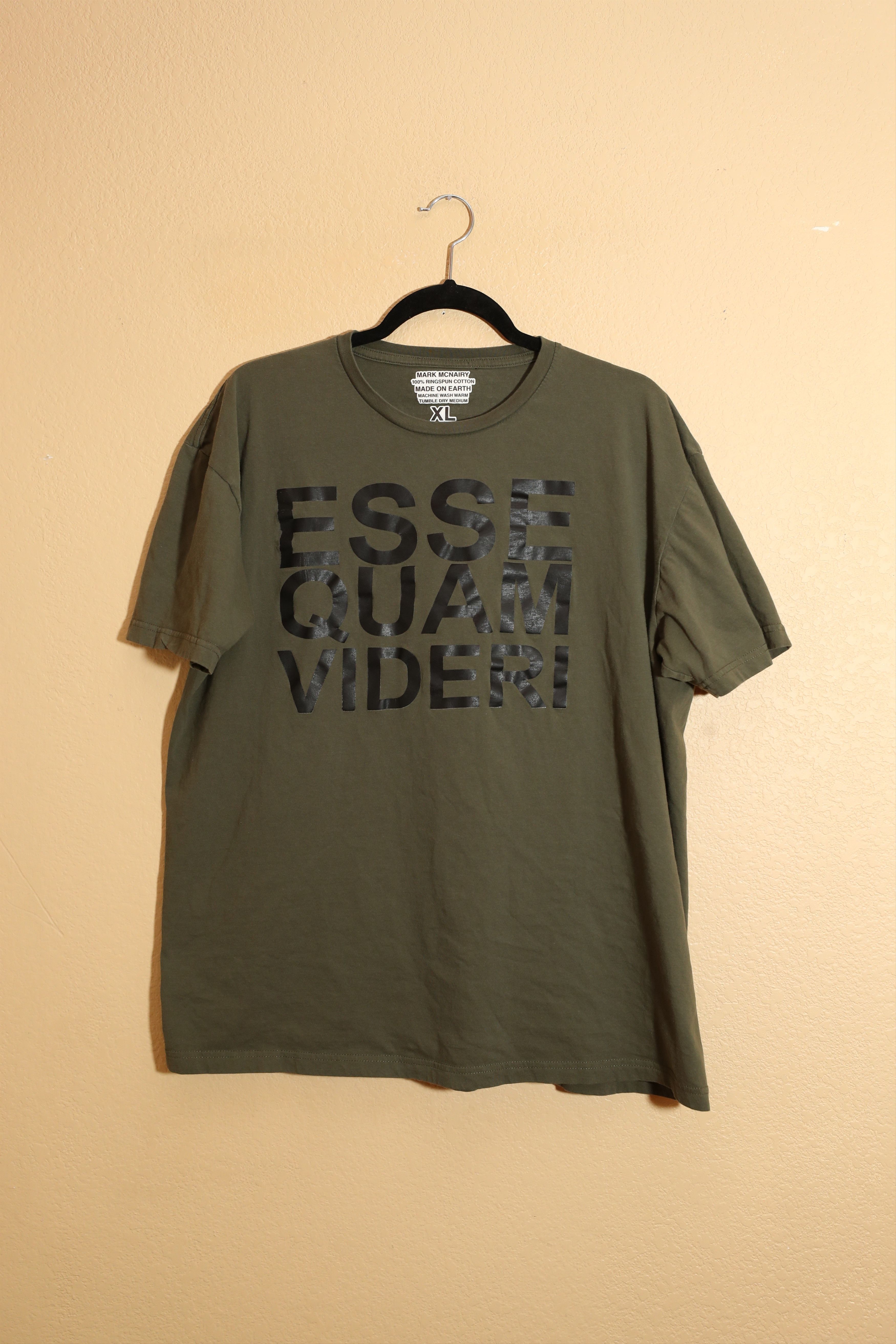 Mark McNairy Mark McNairy Esse Quam Videri Shirt (XL) Size US XL / EU 56 / 4 - 1 Thumbnail