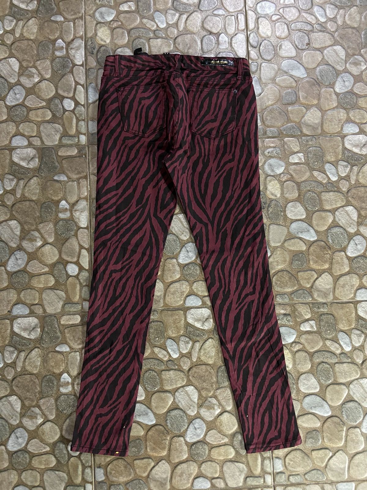 Hysteric Glamour × If Six Was Nine × Japanese Brand VTG GLAMOUR PUNK L.G.B STYLE LEOPAD DENIM PANTS Size 26" / US 2 / IT 38 - 2 Thumbnail