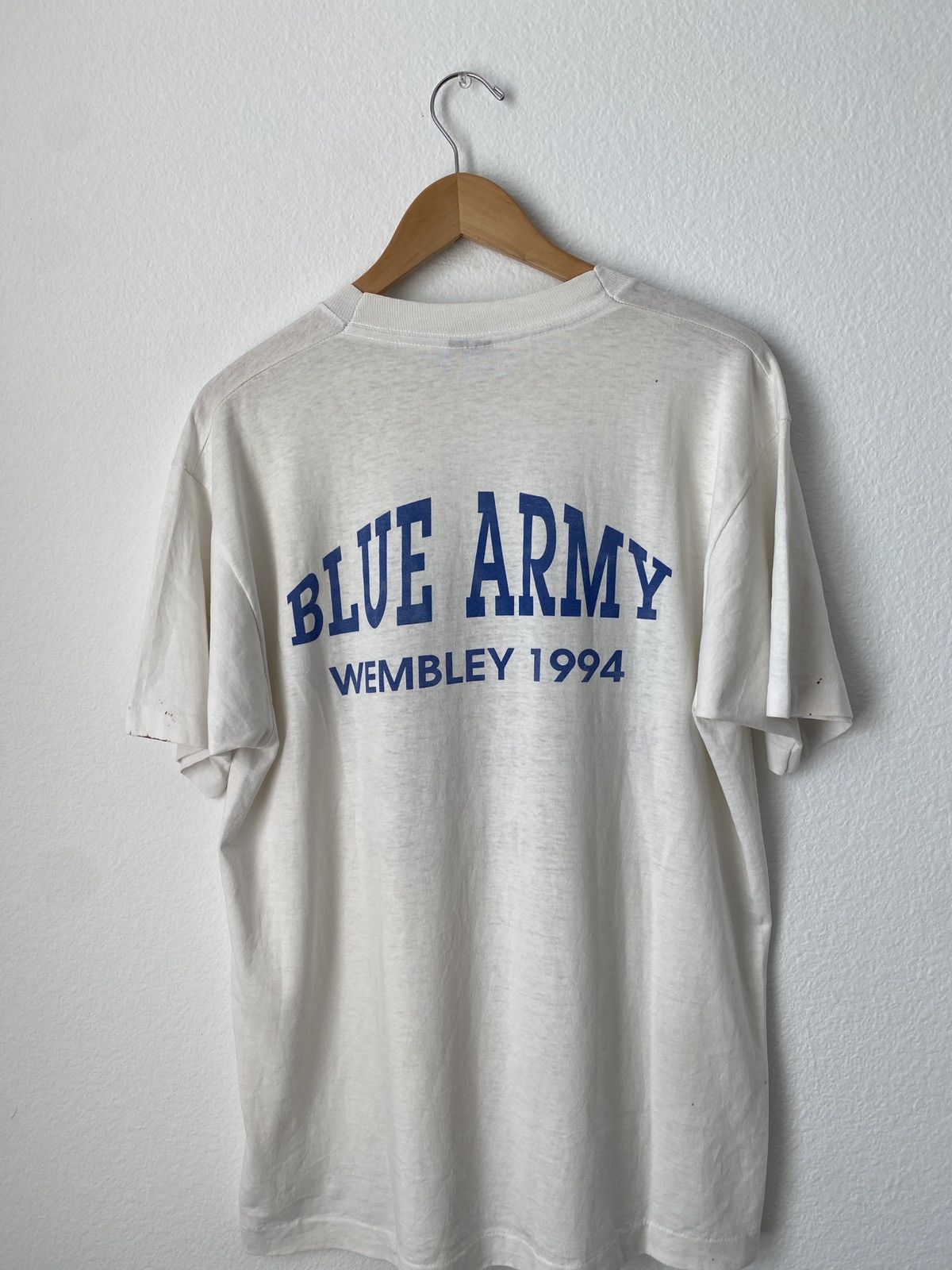 Vintage Leicester City 1994 Playoff XL size tee football england Size US XL / EU 56 / 4 - 9 Thumbnail
