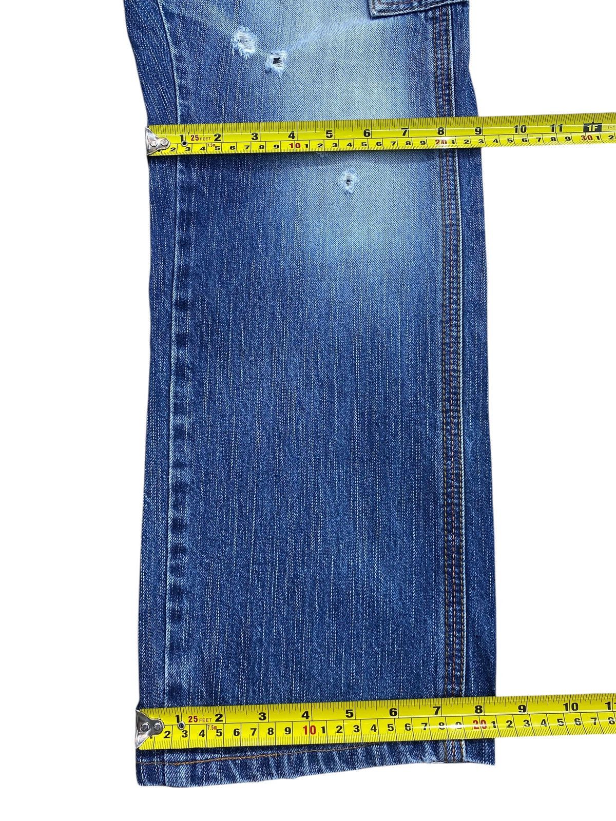 Japanese Brand Vintage Japanese Brand Genoese 2 side Pocket Loose Jeans Size US 34 / EU 50 - 7 Thumbnail