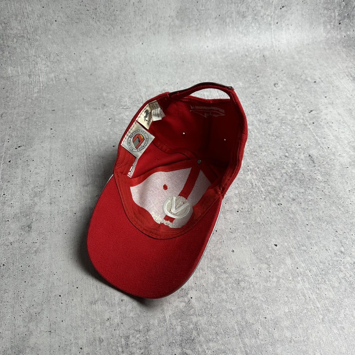 Ferrari × Formula 1 × Vintage 2000 F1 World Champion Michael Schumacher Ferrari cap Size ONE SIZE - 6 Thumbnail
