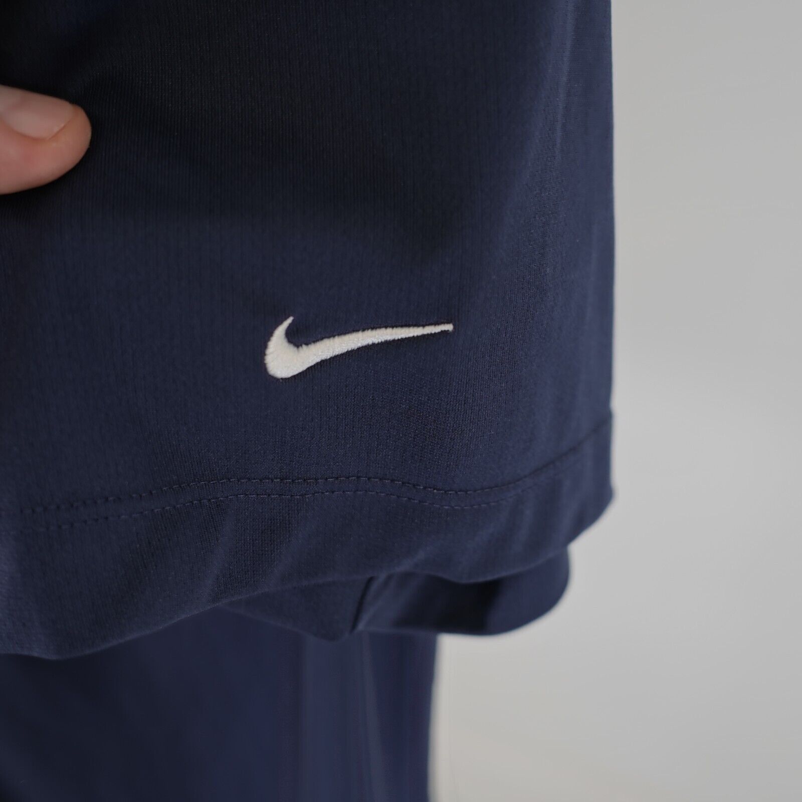 Nike Nike Golf Dri-Fit Blue XL Collared Polo Shirt Emroidered Arm Size US XL / EU 56 / 4 - 2 Thumbnail