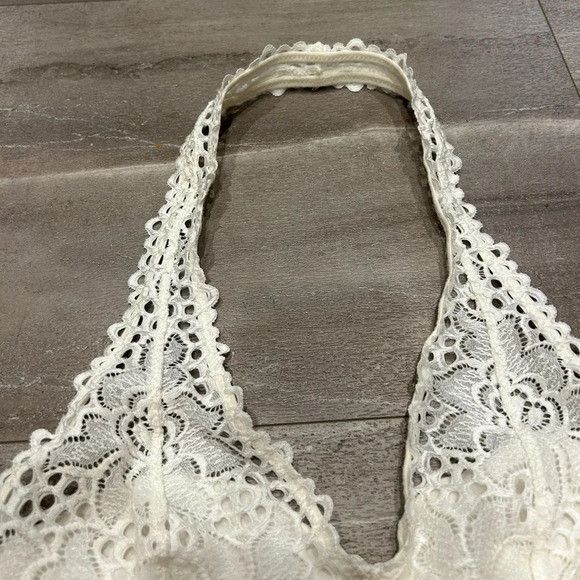 American Eagle Outfitters Aerie Lace Halter Bralette Size ONE SIZE - 2 Thumbnail