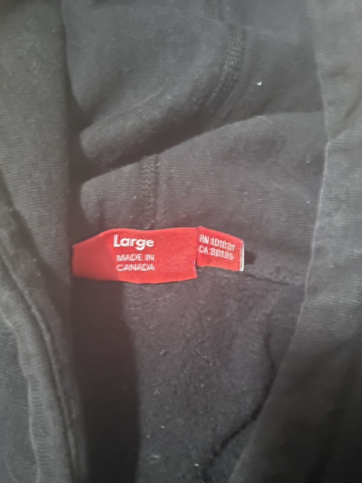 Supreme Supreme Water Arc Hoodie Black F/W 18 Size US L / EU 52-54 / 3 - 5 Thumbnail