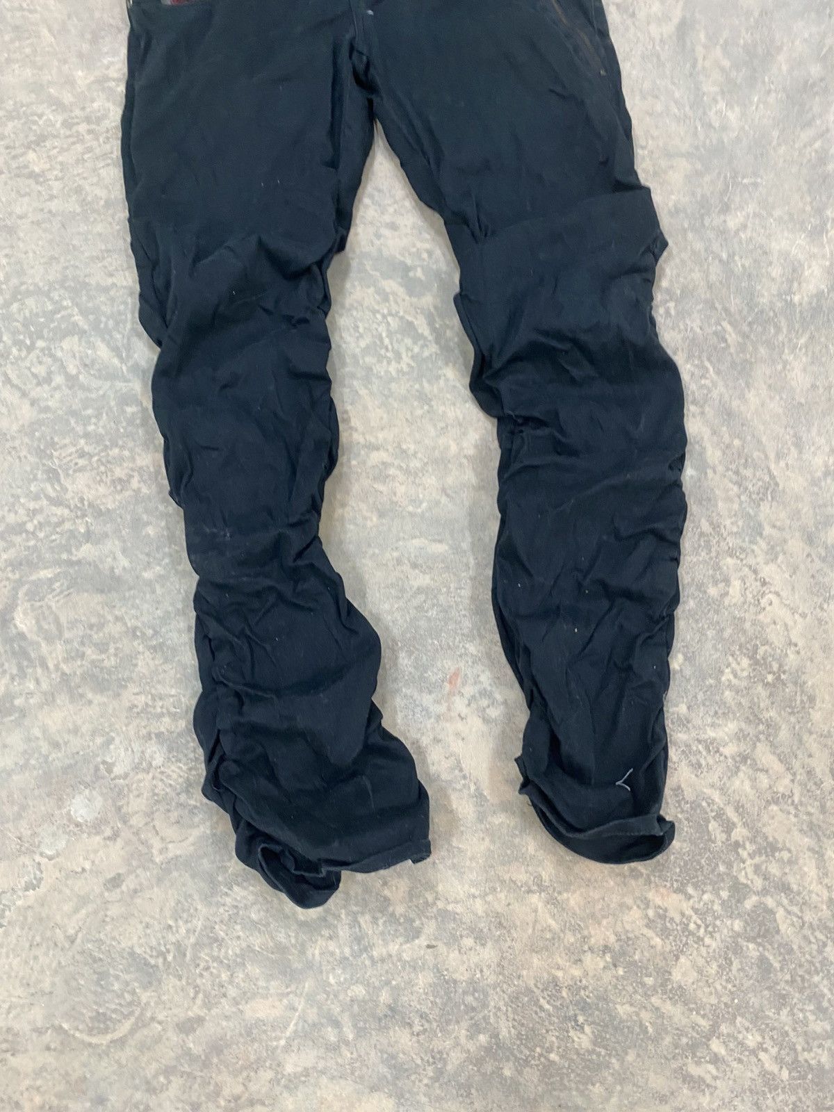 Le Grande Bleu (L.G.B.) 2000s -RagOut Wringkle Punk Skinny Pants Gothic Lgb Hysteric Size US 29 - 3 Thumbnail
