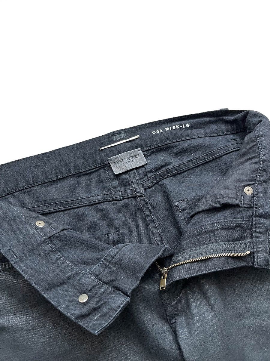 Saint Laurent Paris Saint Laurent waxed jeans Size US 28 / EU 44 - 4 Thumbnail
