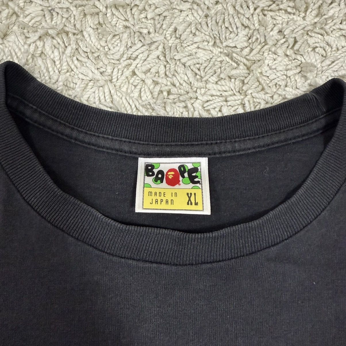 Bape Bape Long Sleeve Tee Size US XL / EU 56 / 4 - 5 Thumbnail