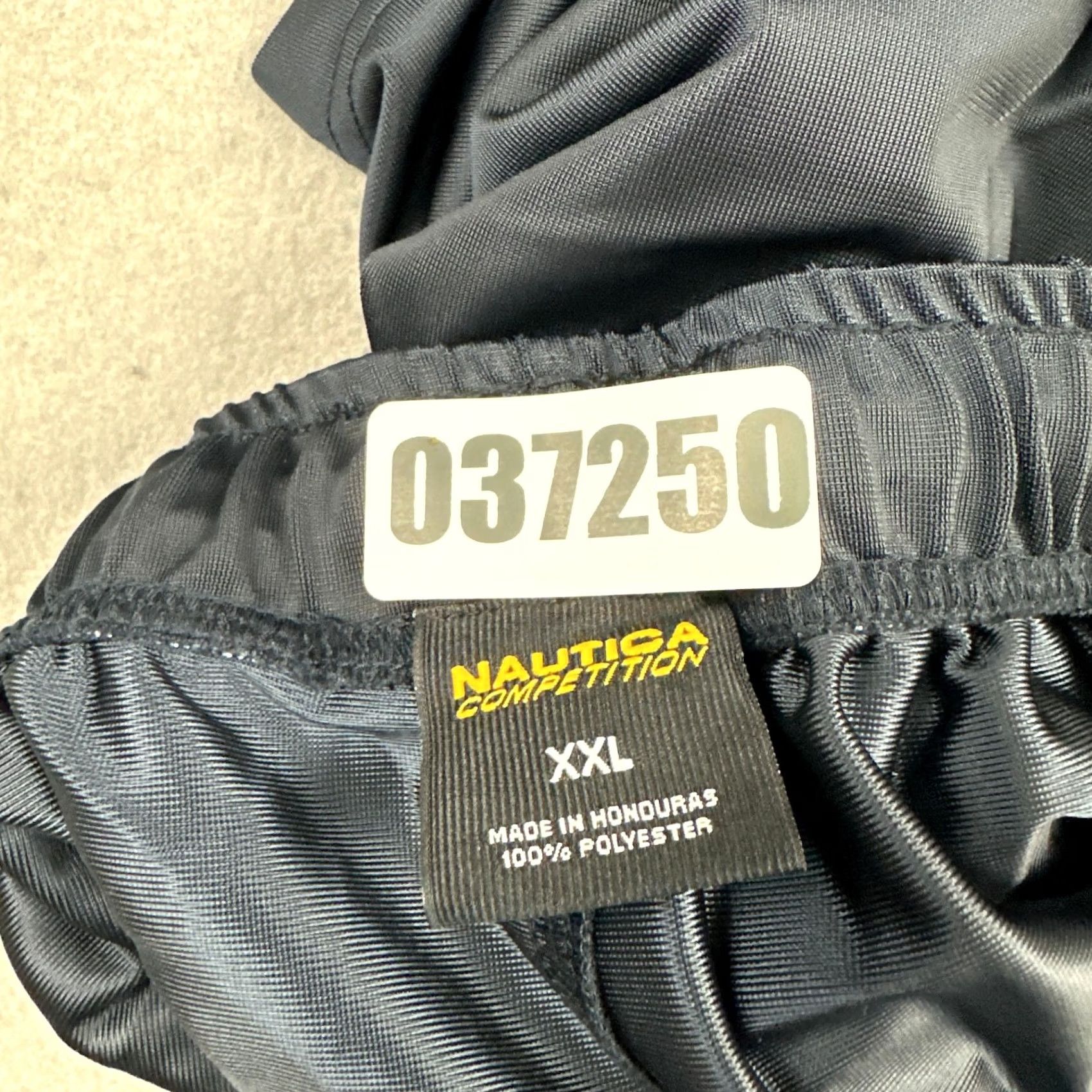 Nautica Nautica Competition Athletic Shorts Men 2XL Navy Blue Spellout Y2K Deadstock XXL Size US 39 - 7 Thumbnail