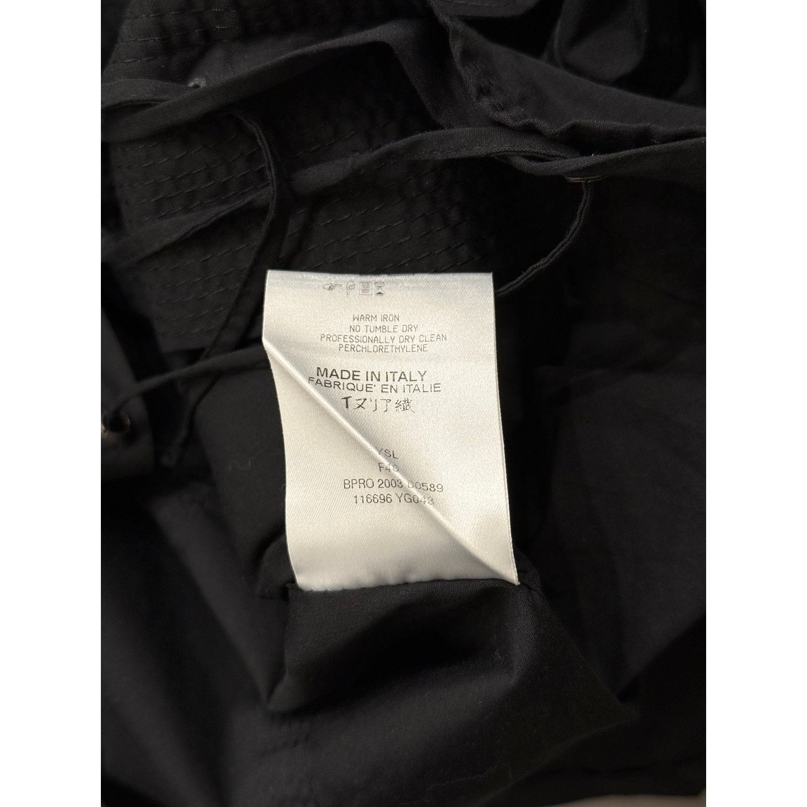 Yves Saint Laurent S/S2002 Yves Saint Laurent by Tom Ford safari lace-up shirt Size S / US 4 / IT 40 - 7 Thumbnail