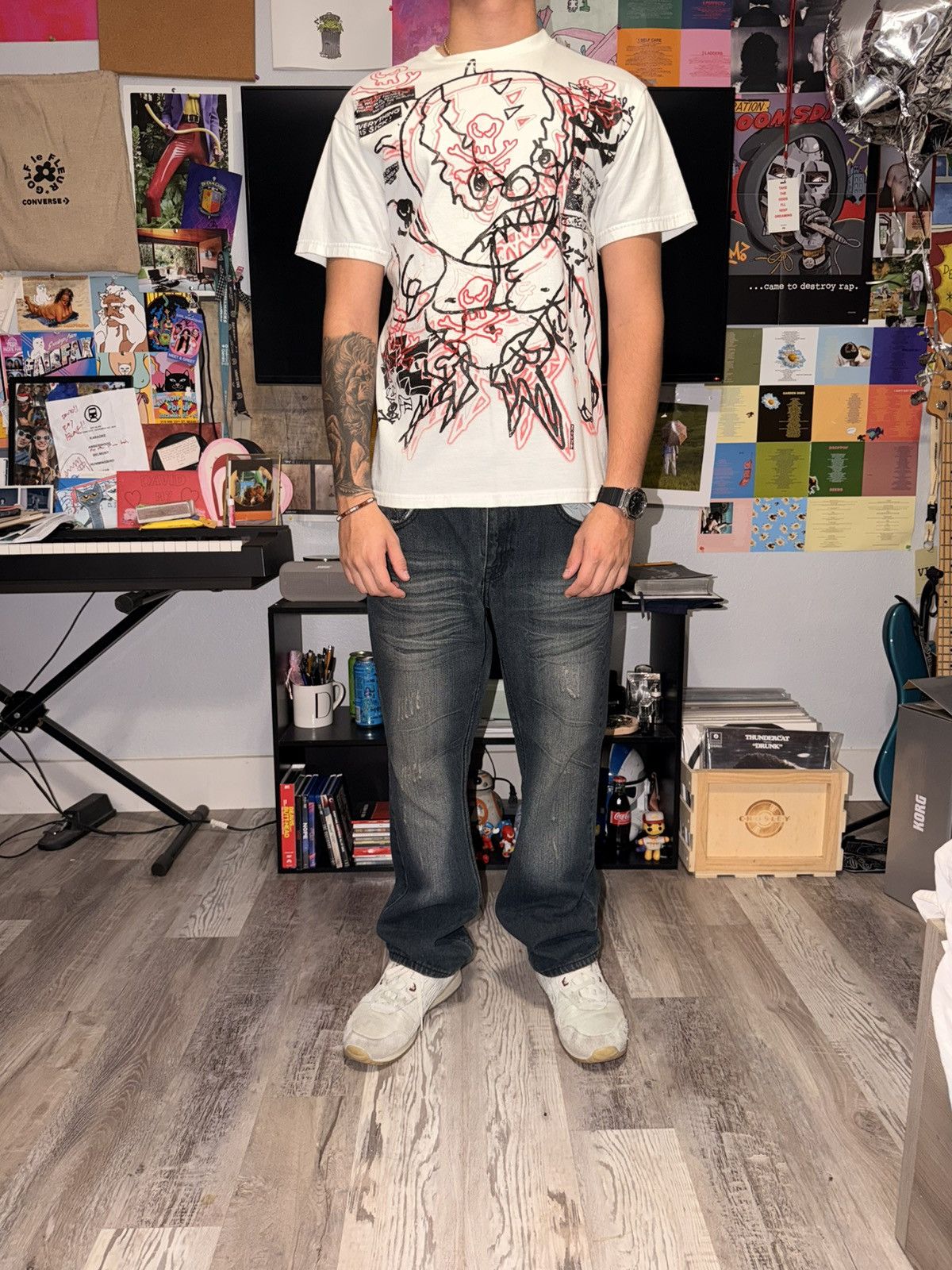 Stray Rats Stray Rats Tee Size US M / EU 48-50 / 2 - 1 Thumbnail