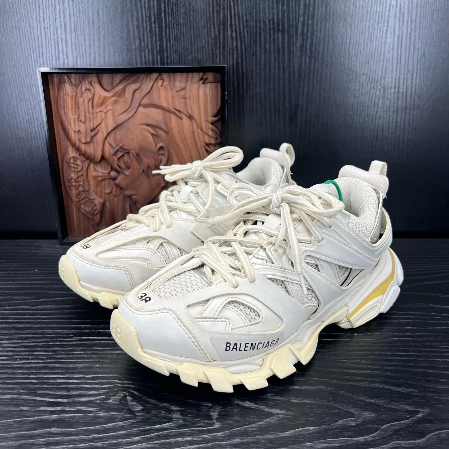 Balenciaga Balenciaga Track White Sneaker Women's 38 Size US 7.5 / IT 37.5 - 1 Thumbnail