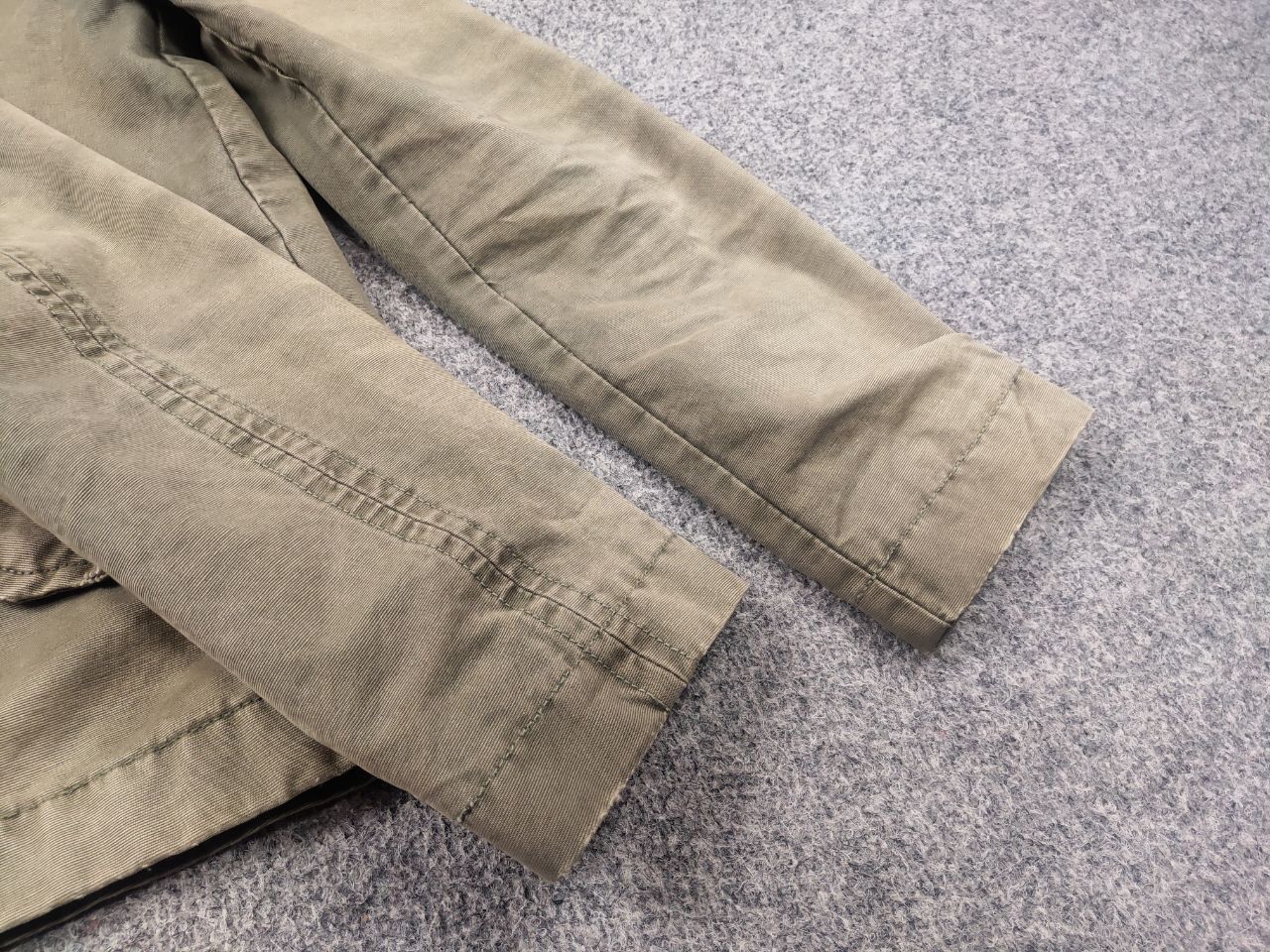 Zadig & Voltaire Zadig & Voltaire Design Caban Military Jacket Vintage Canvas Size US S / EU 44-46 / 1 - 8 Thumbnail